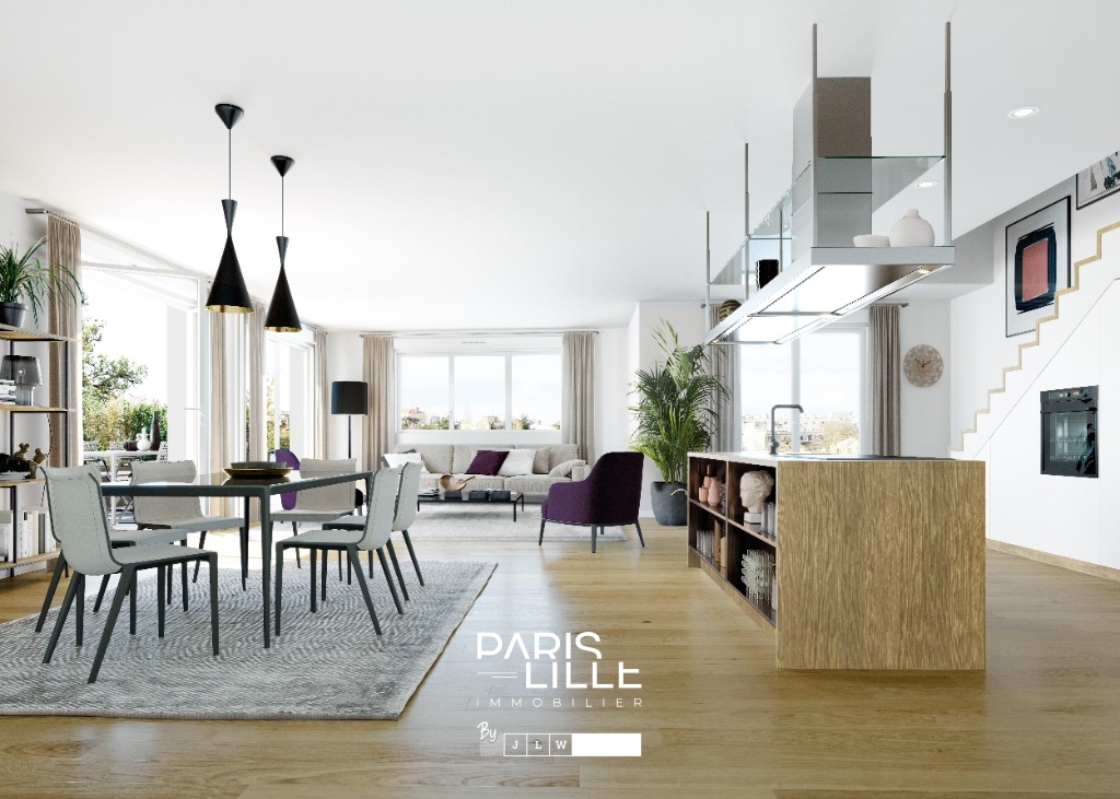 Marcq t4 terrasse et parkings Photo 1 - Paris Lille Immobilier