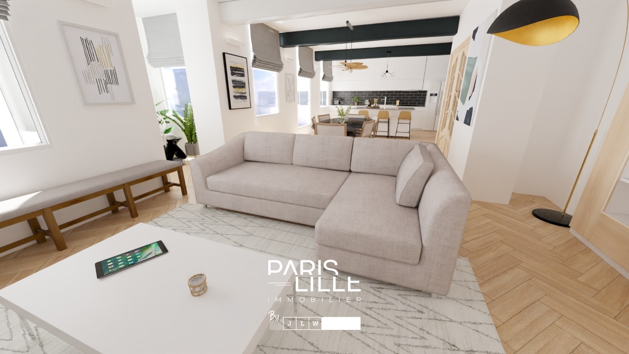 Appartement  renover 3 chambres garage et caves  Photo 1 - Paris Lille Immobilier
