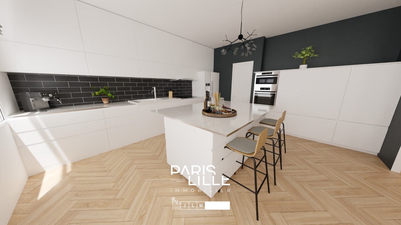 Appartement  renover 3 chambres garage et caves  Photo 5 - Paris Lille Immobilier