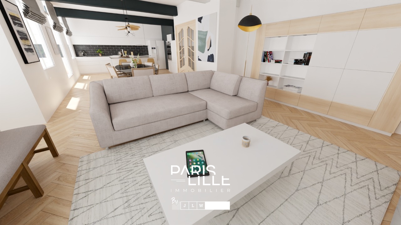 Appartement  renover 3 chambres garage et caves  Photo 6 - Paris Lille Immobilier