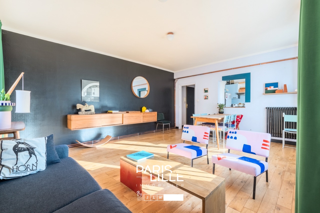 Appartement type 4 vieux lille 83 36m2 parking securise Photo 1 - Paris Lille Immobilier