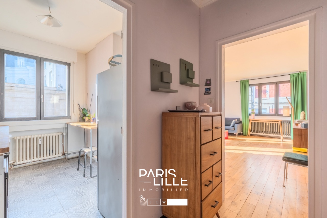 Appartement type 4 vieux lille 83 36m2 parking securise Photo 4 - Paris Lille Immobilier