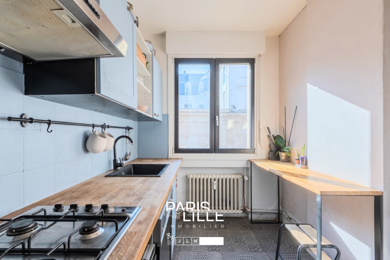 Appartement type 4 vieux lille 83 36m2 parking securise Photo 5 - Paris Lille Immobilier