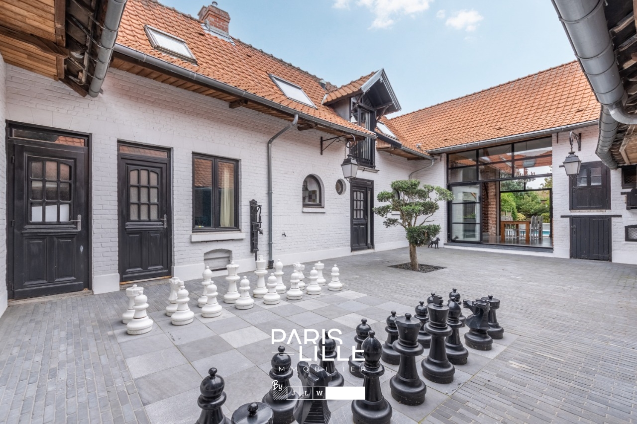 Superbe corps de ferme jardin et piscine  Photo 6 - Paris Lille Immobilier