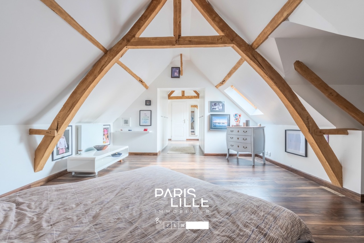 Superbe corps de ferme jardin et piscine  Photo 7 - Paris Lille Immobilier