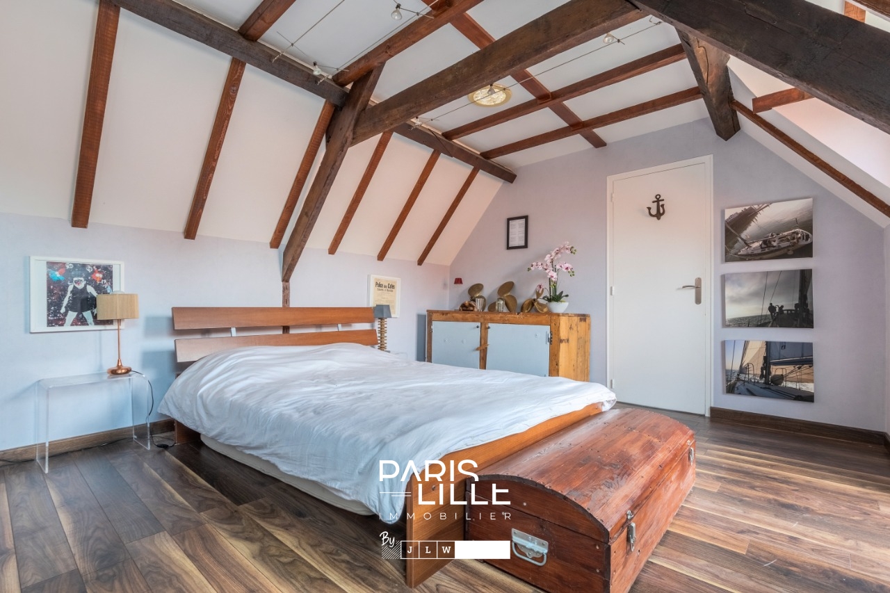 Superbe corps de ferme jardin et piscine  Photo 9 - Paris Lille Immobilier