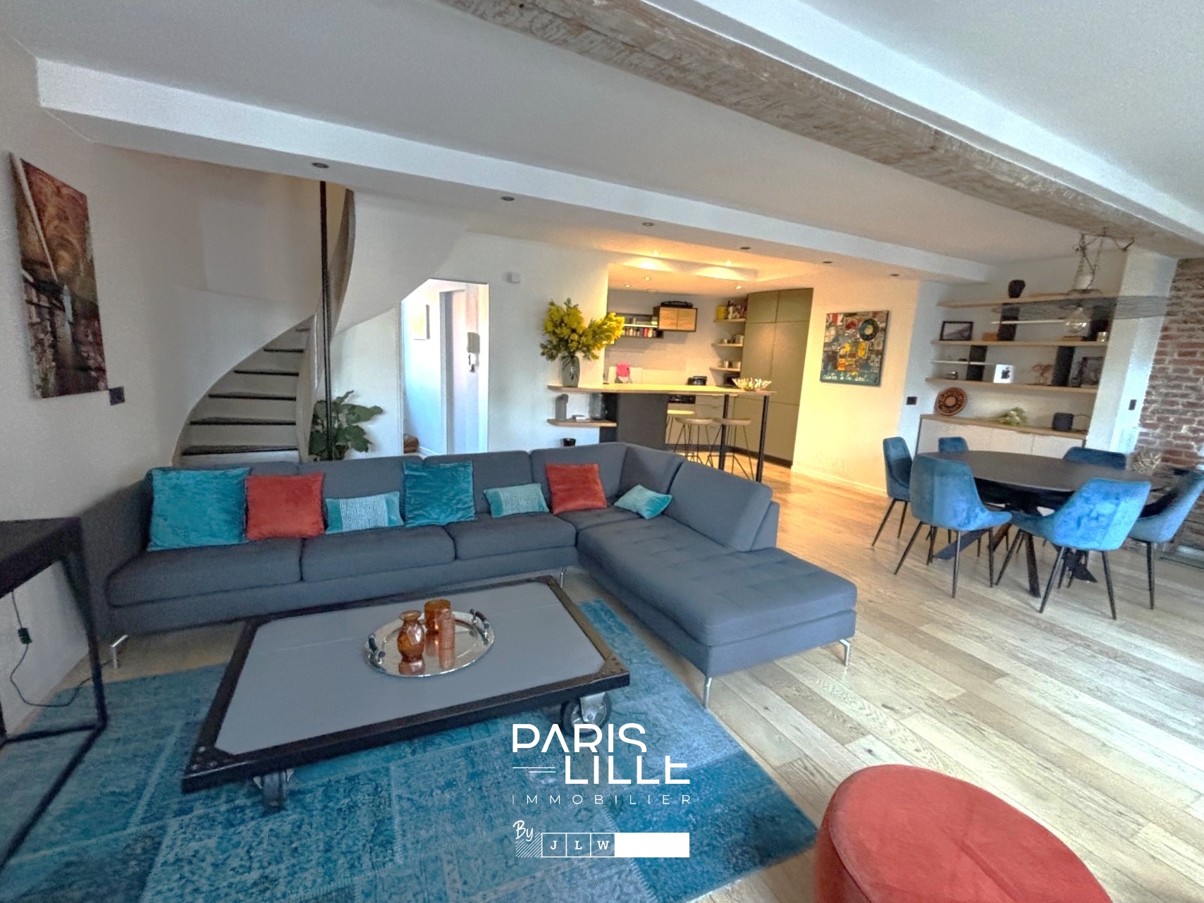 Vieux lille triangle d or appartement triplex Photo 4 - Paris Lille Immobilier