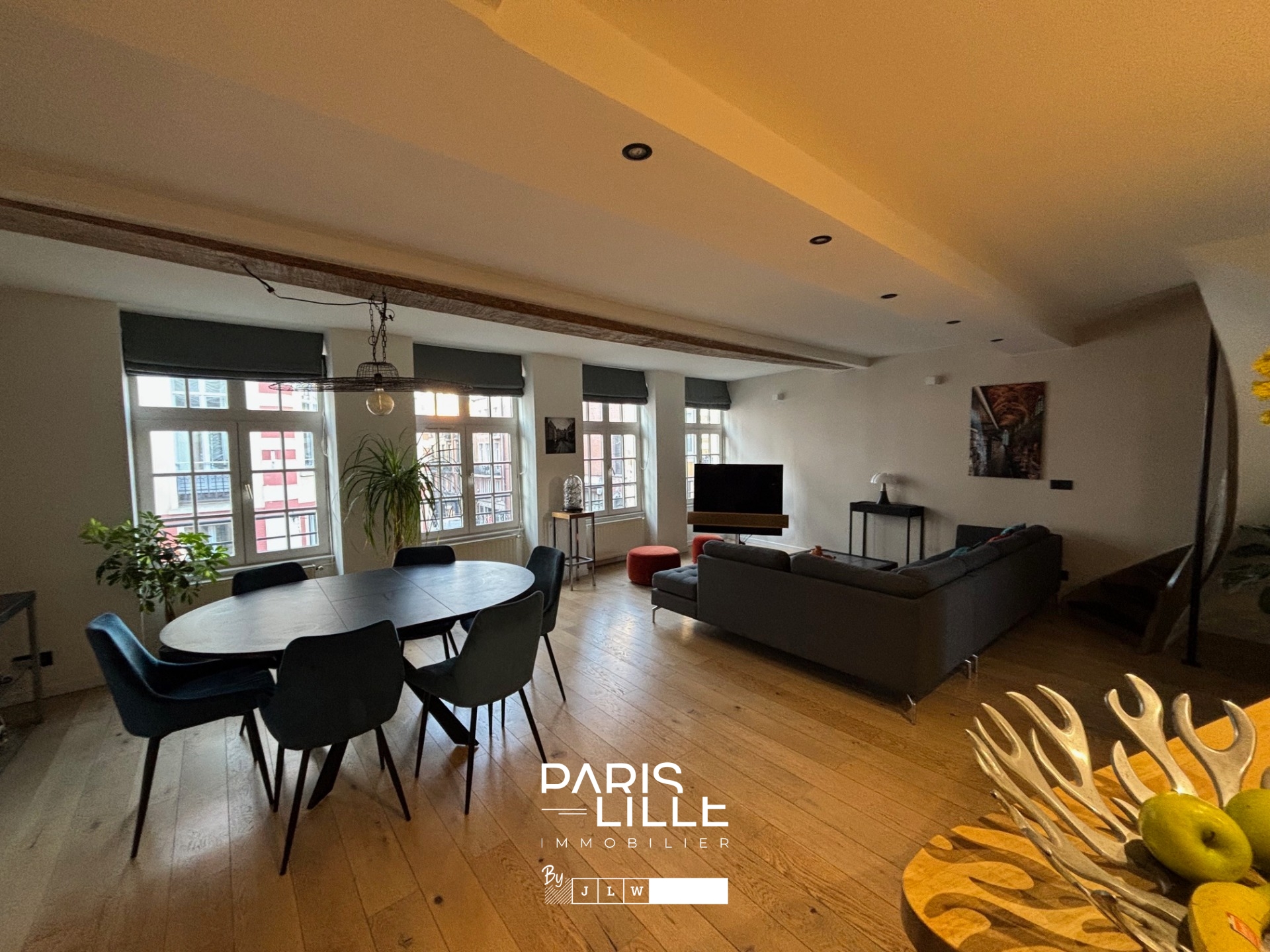 Vieux lille triangle d or appartement triplex Photo 12 - Paris Lille Immobilier