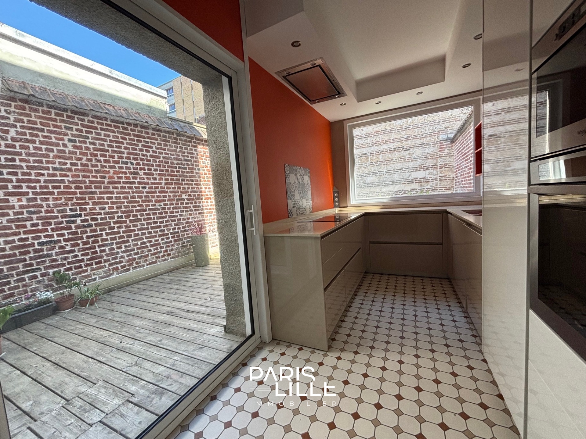 Vauban maison avec terrasse jardin de ville Photo 5 - Paris Lille Immobilier