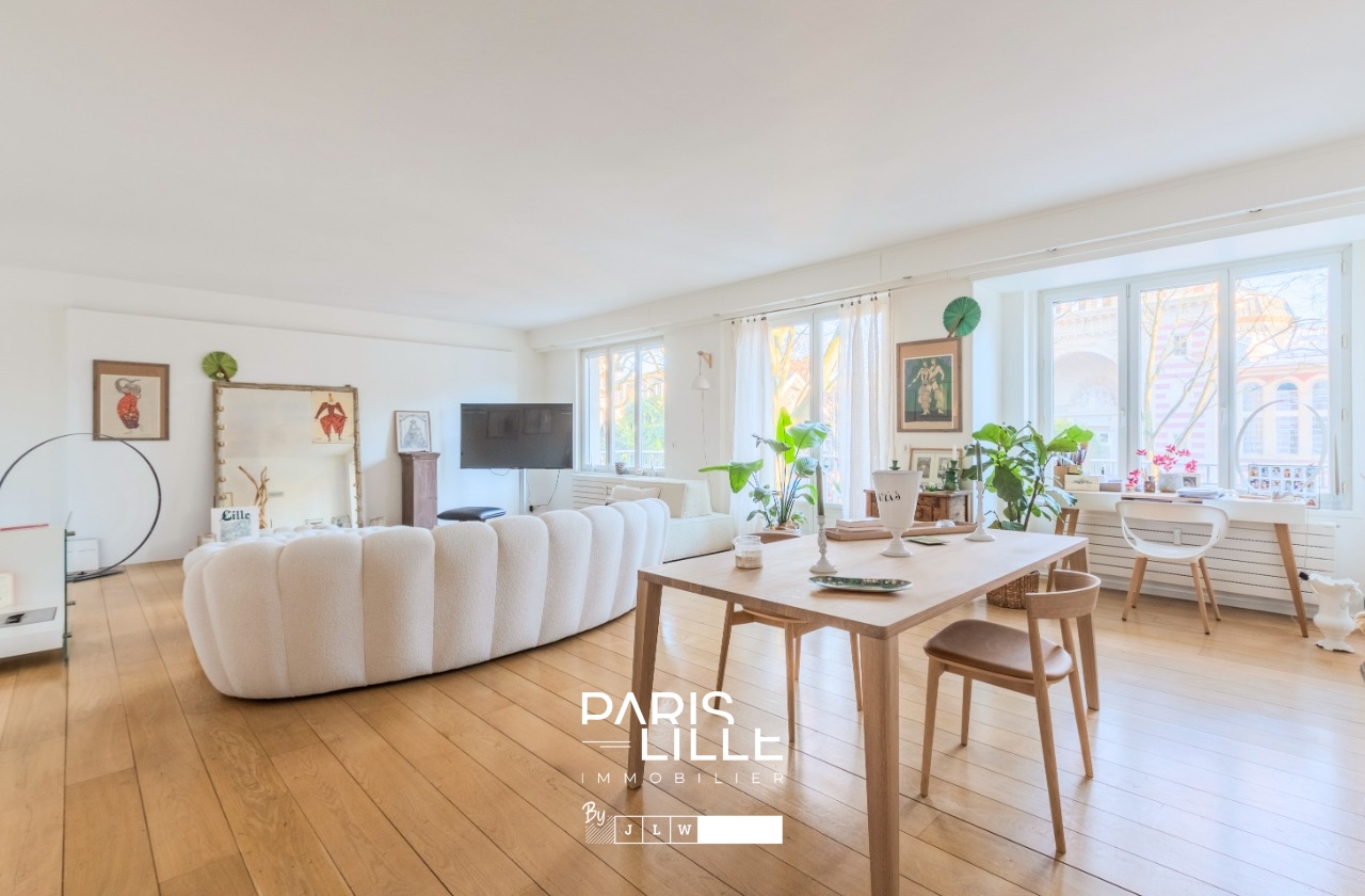 Lille palais rameau appartement de prestige en duplex Photo 4 - Paris Lille Immobilier