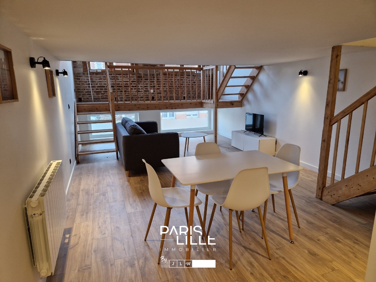 Appartement duplex vieux lille Photo 2 - Paris Lille Immobilier