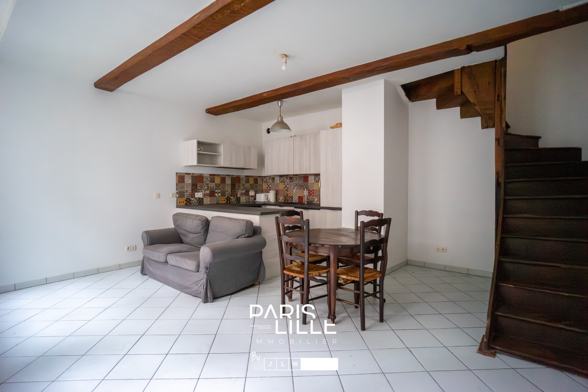 Appartement triplex type 4 65m2 vieux lille Photo 1 - Paris Lille Immobilier