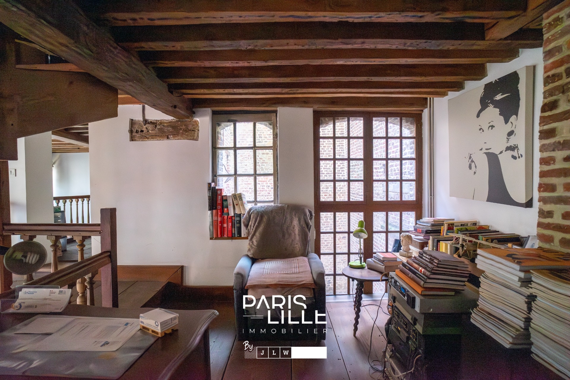 Maison fin xviiieme 150m2 cour et cave vieux lille Photo 3 - Paris Lille Immobilier
