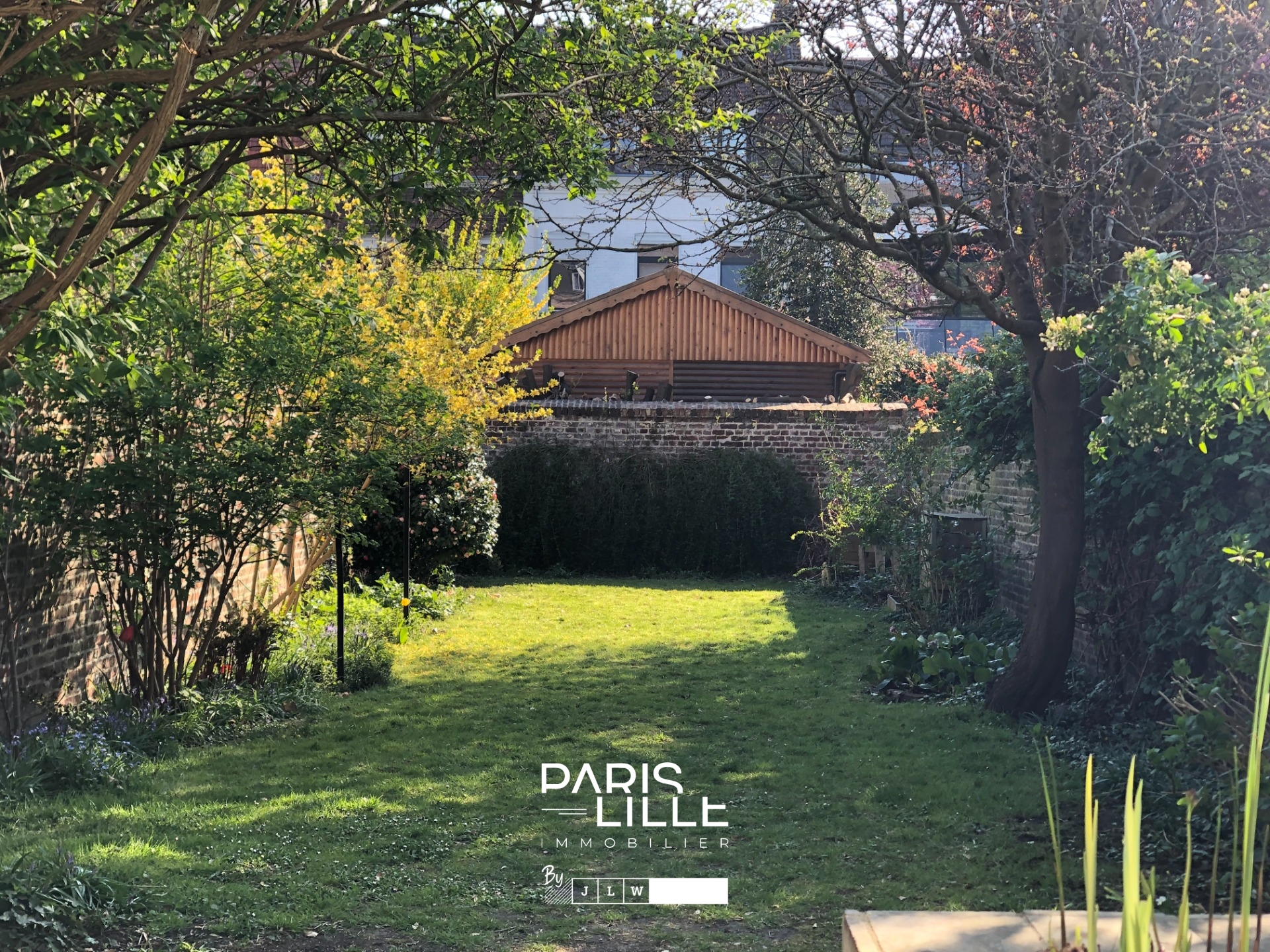 Lille saint maurice maison de charme avec jardin Photo 1 - Paris Lille Immobilier