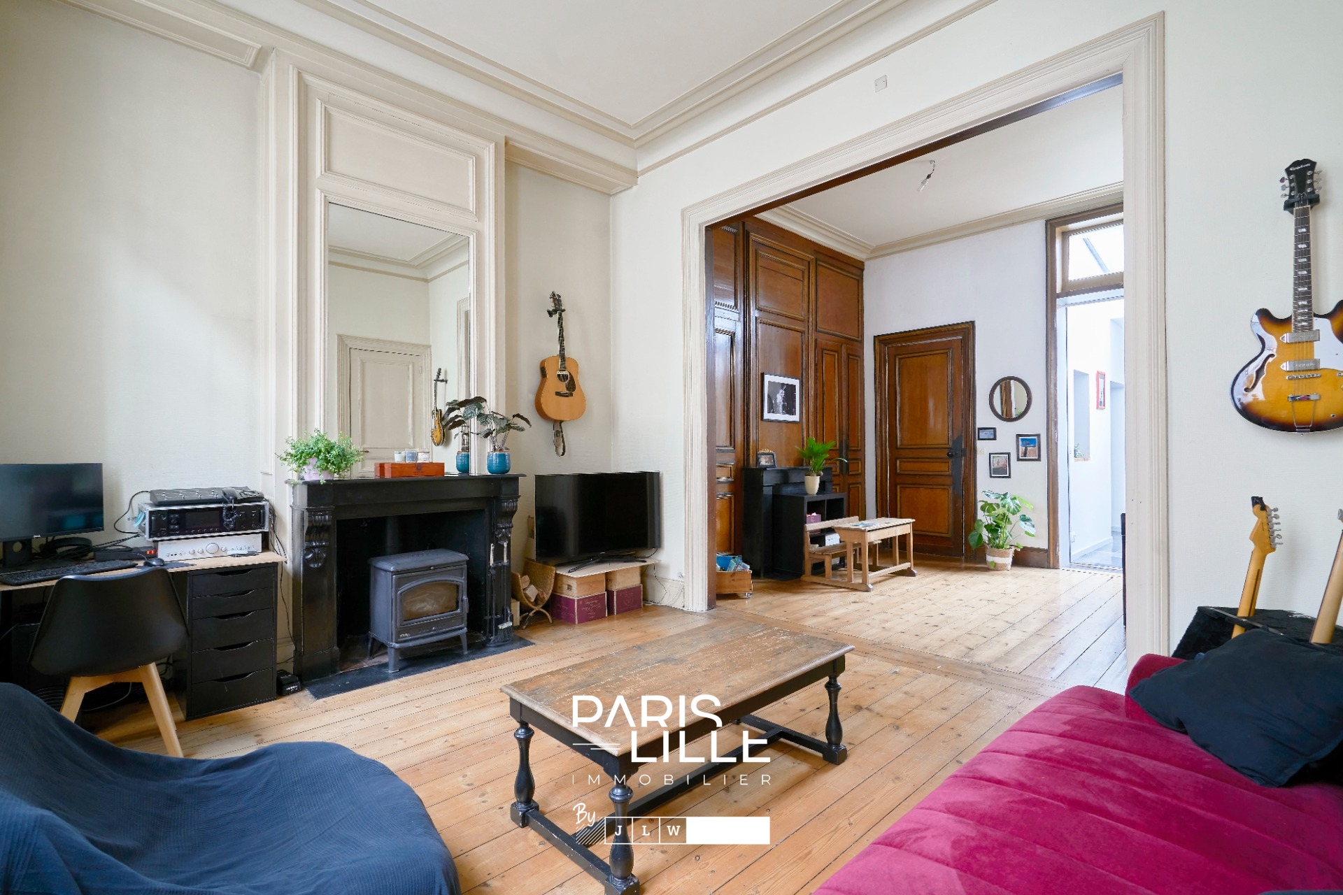 Lille saint maurice maison de charme avec jardin Photo 2 - Paris Lille Immobilier
