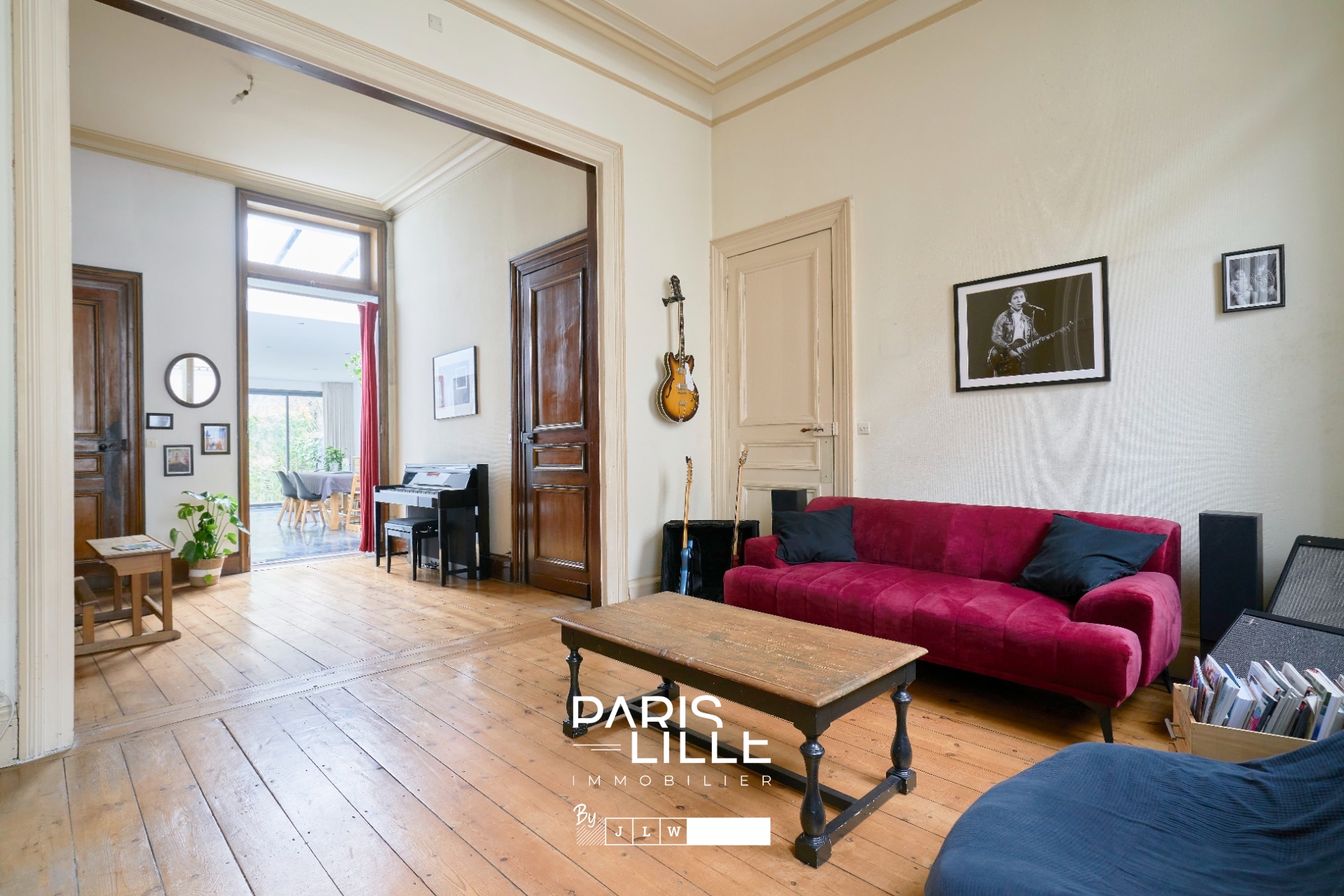 Lille saint maurice maison de charme avec jardin Photo 4 - Paris Lille Immobilier