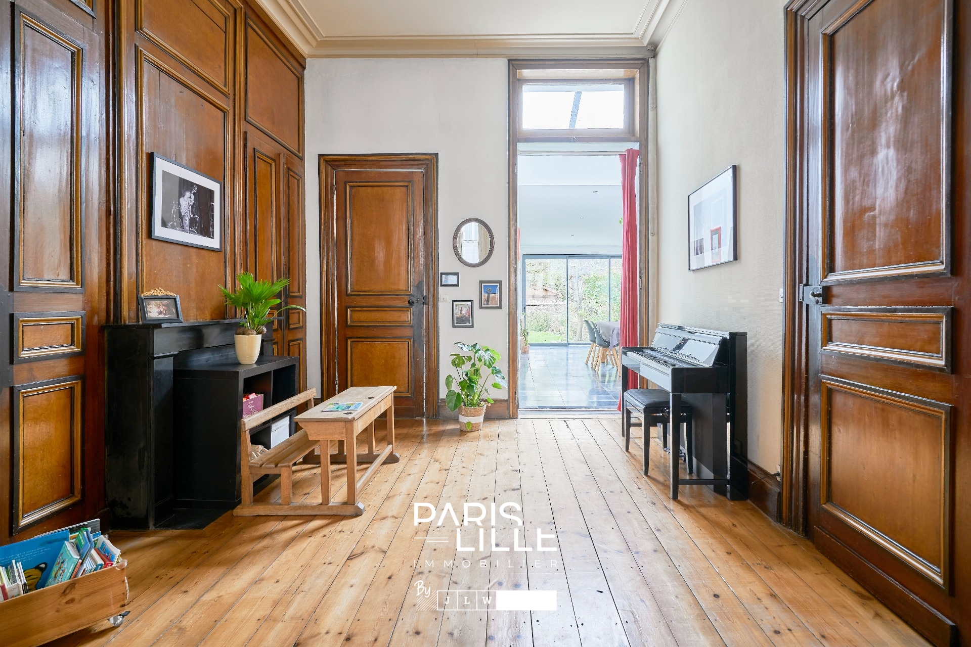 Lille saint maurice maison de charme avec jardin Photo 6 - Paris Lille Immobilier
