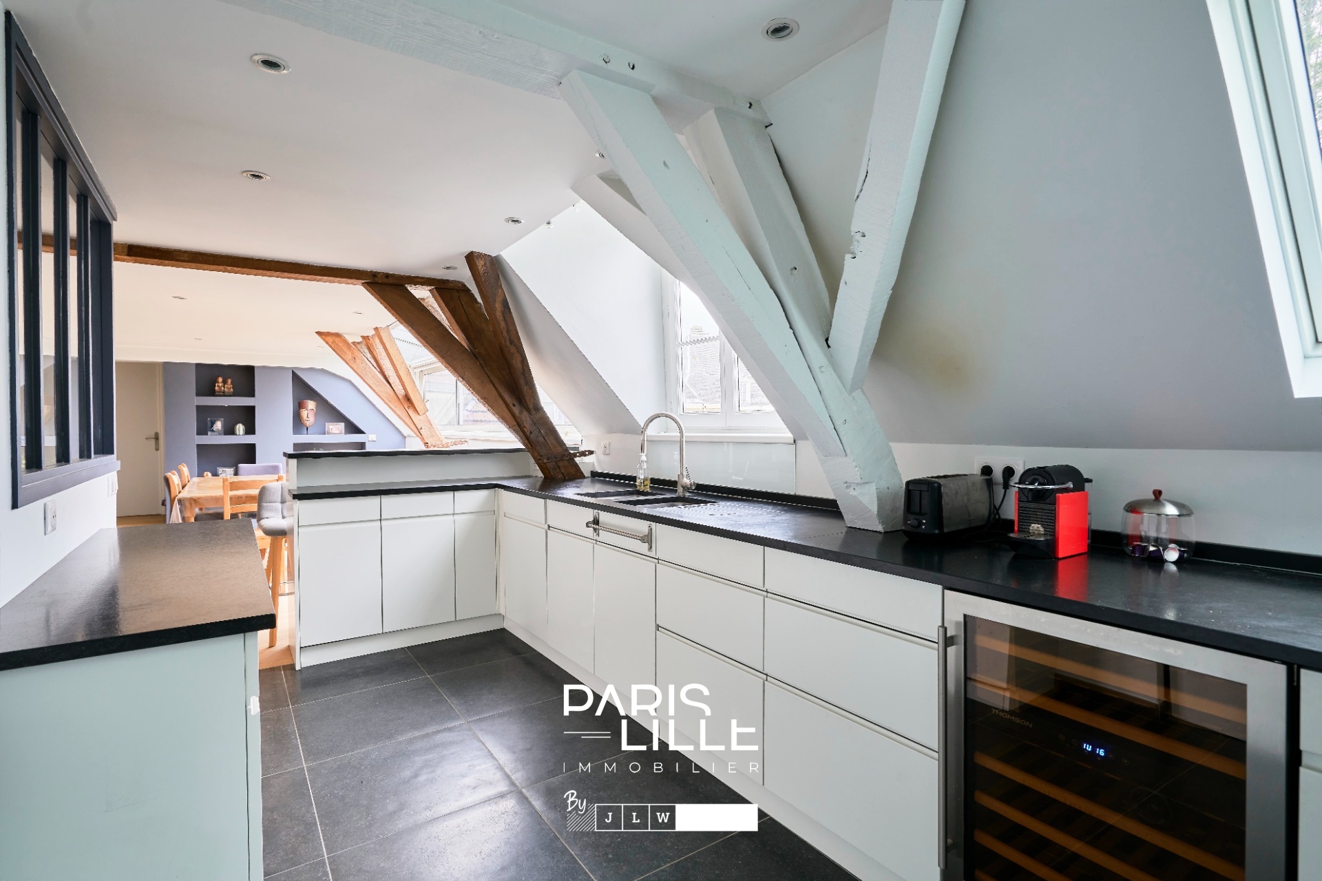 Appartement coup de coeur dans un ancien hotel particulier Photo 6 - Paris Lille Immobilier