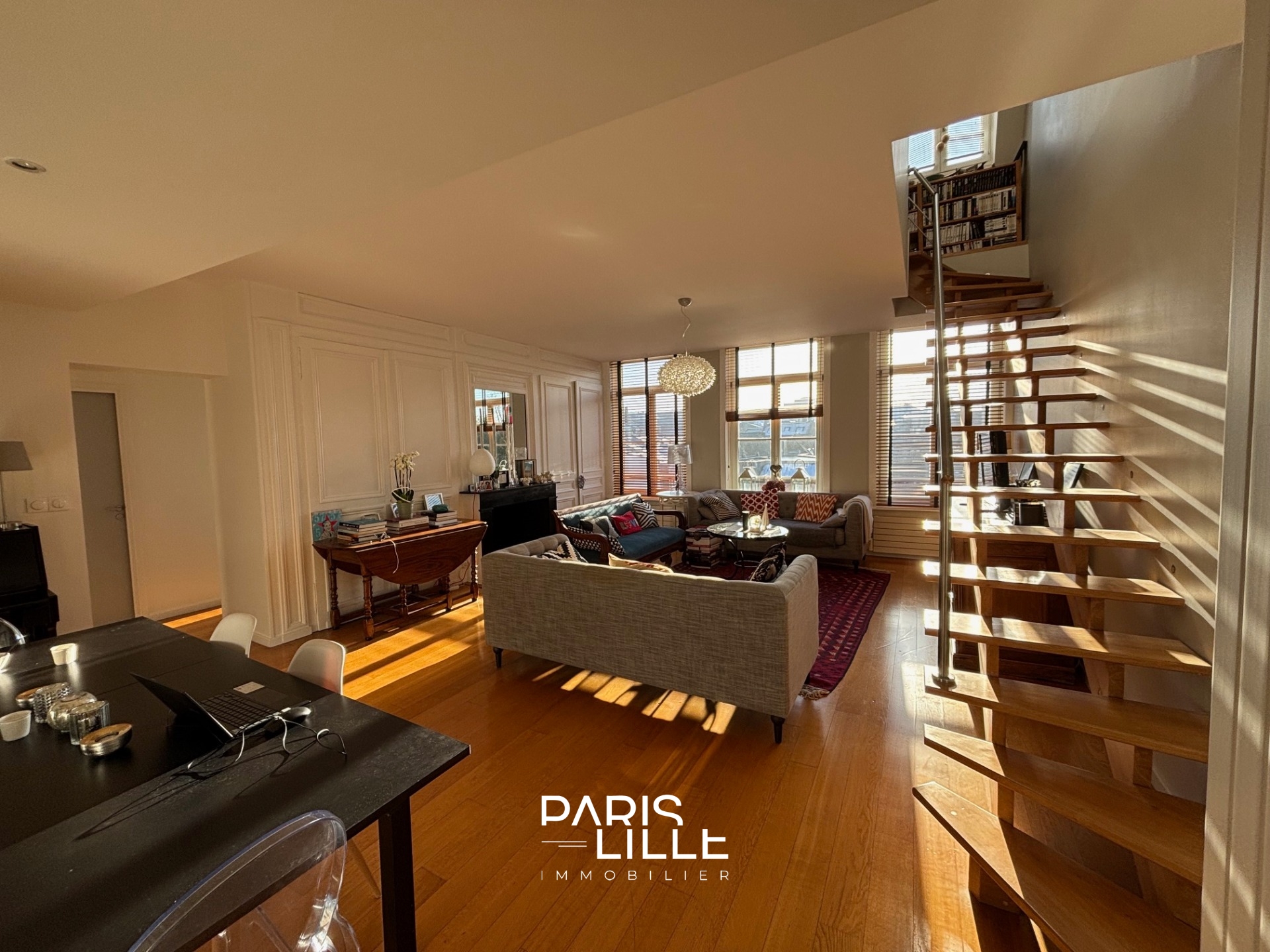 Vieux lille appartement triplex 180m Photo 2 - Paris Lille Immobilier Vieux lille appartement triplex 180m Photo 2 - Paris Lille Immobilier