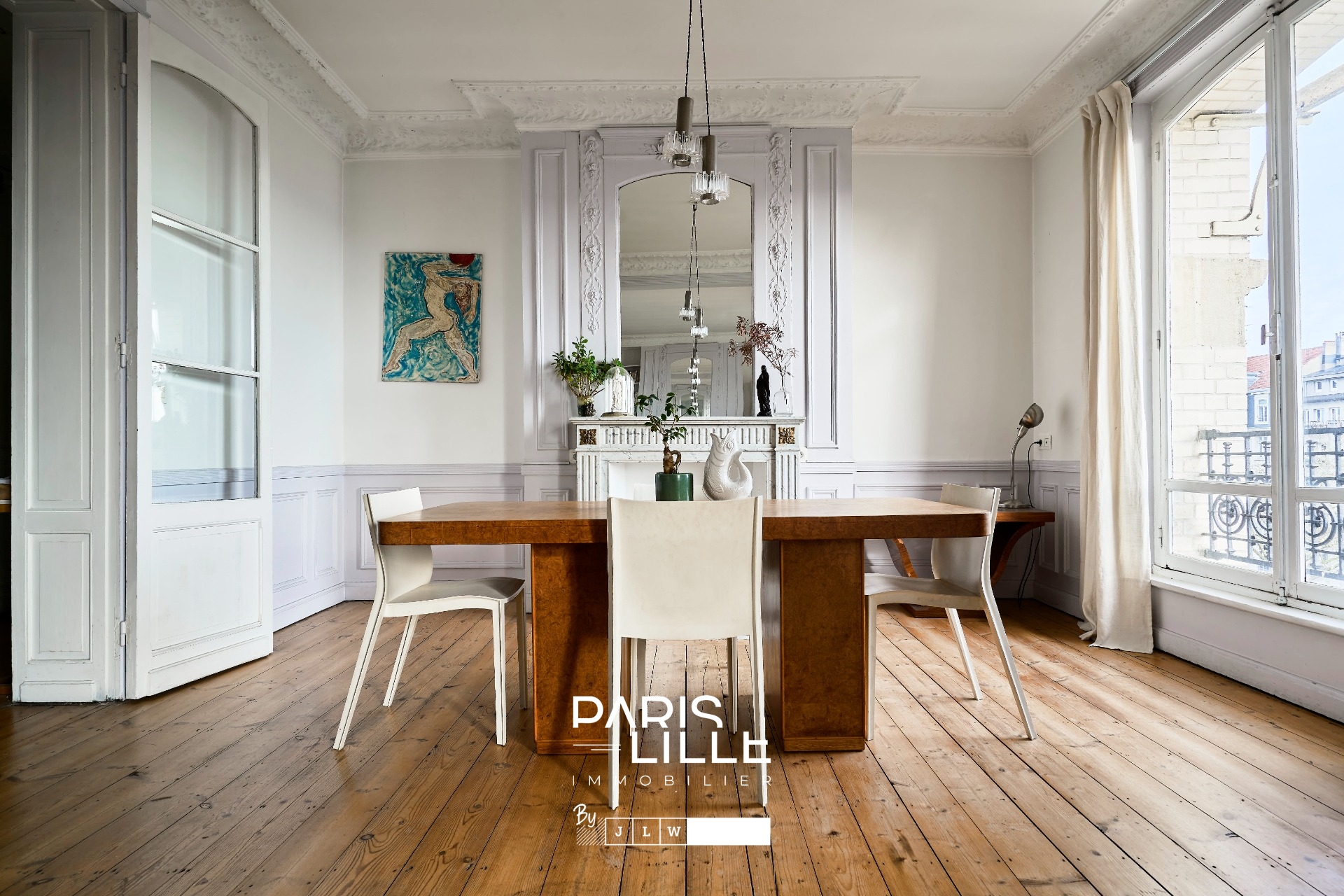 Appartement haussmannien dernier etage parking possible  Photo 3 - Paris Lille Immobilier
