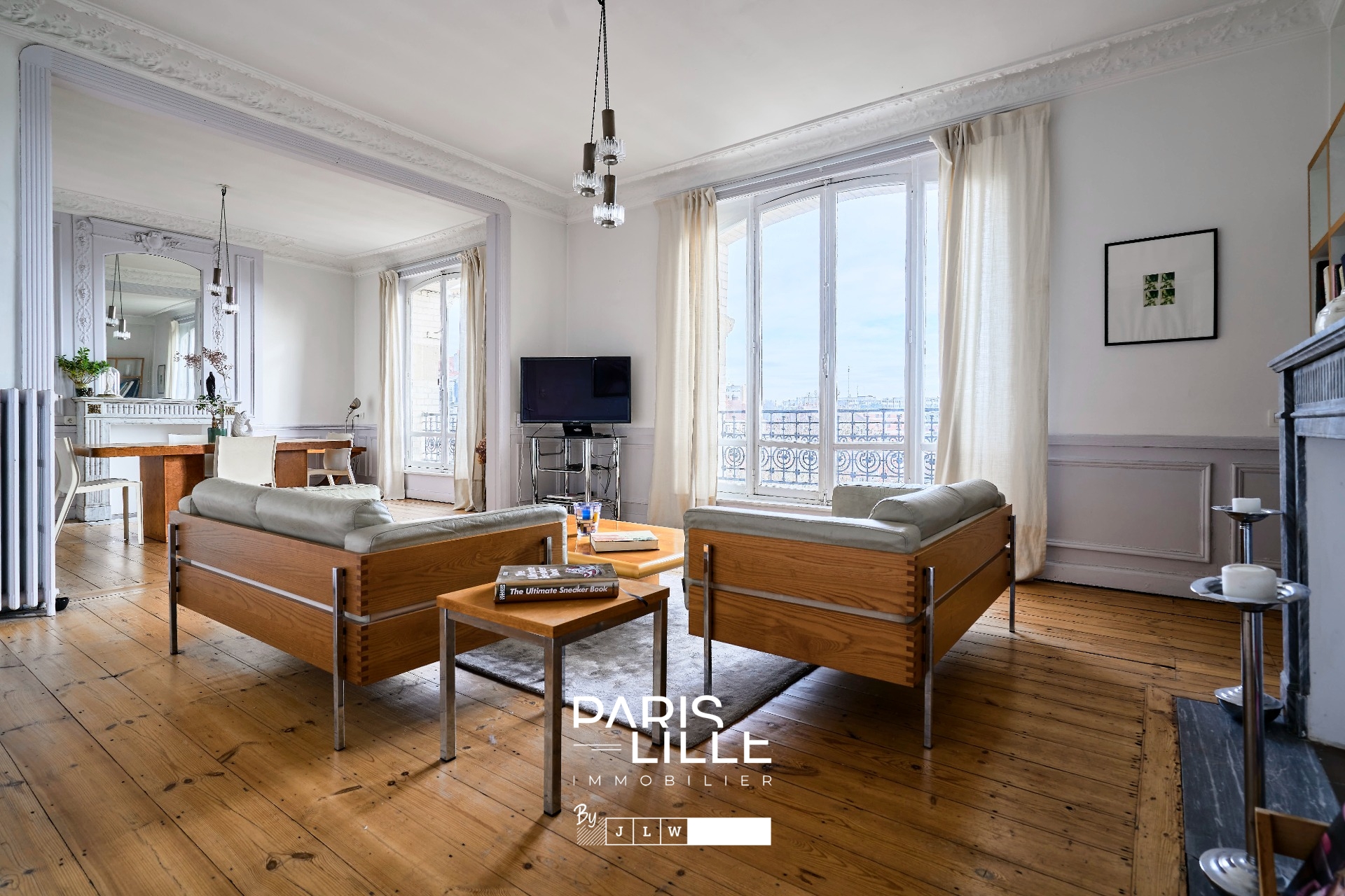 Appartement haussmannien dernier etage parking possible  Photo 4 - Paris Lille Immobilier