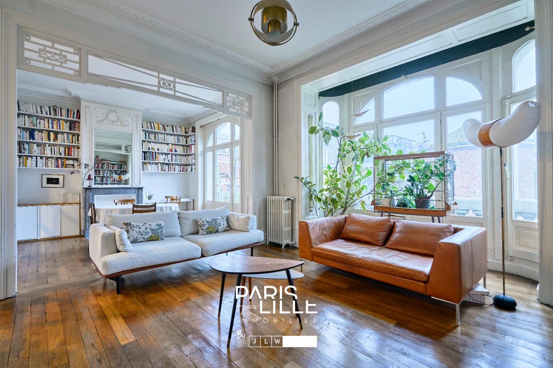 Lille hyper centre appartement 103m 3 chambres Photo 2 - Paris Lille Immobilier