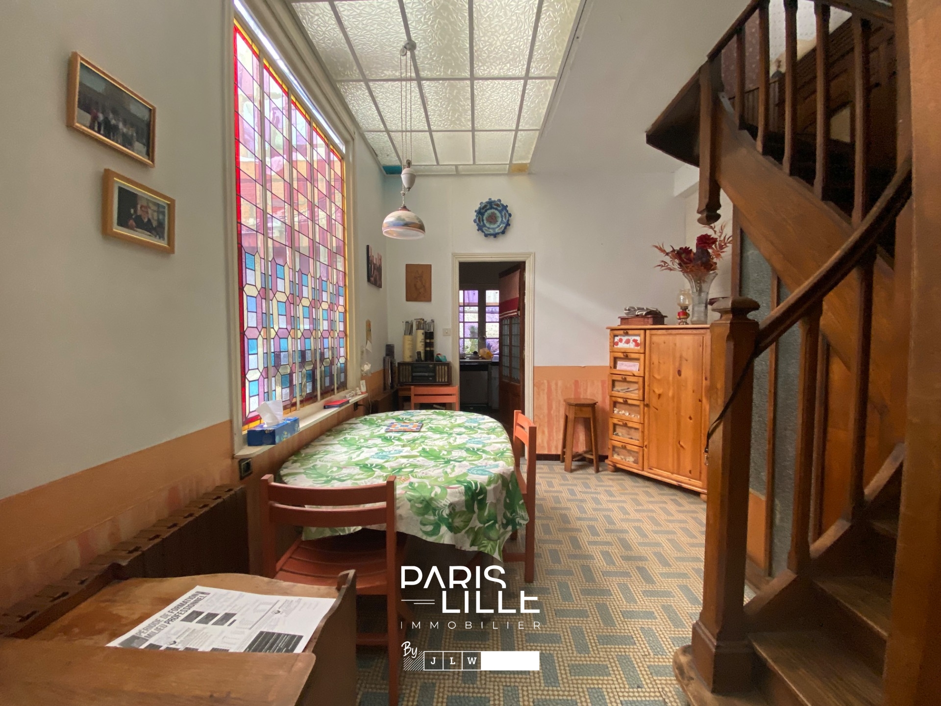 Maison 150m2 jardin et cour vieux lille Photo 2 - Paris Lille Immobilier