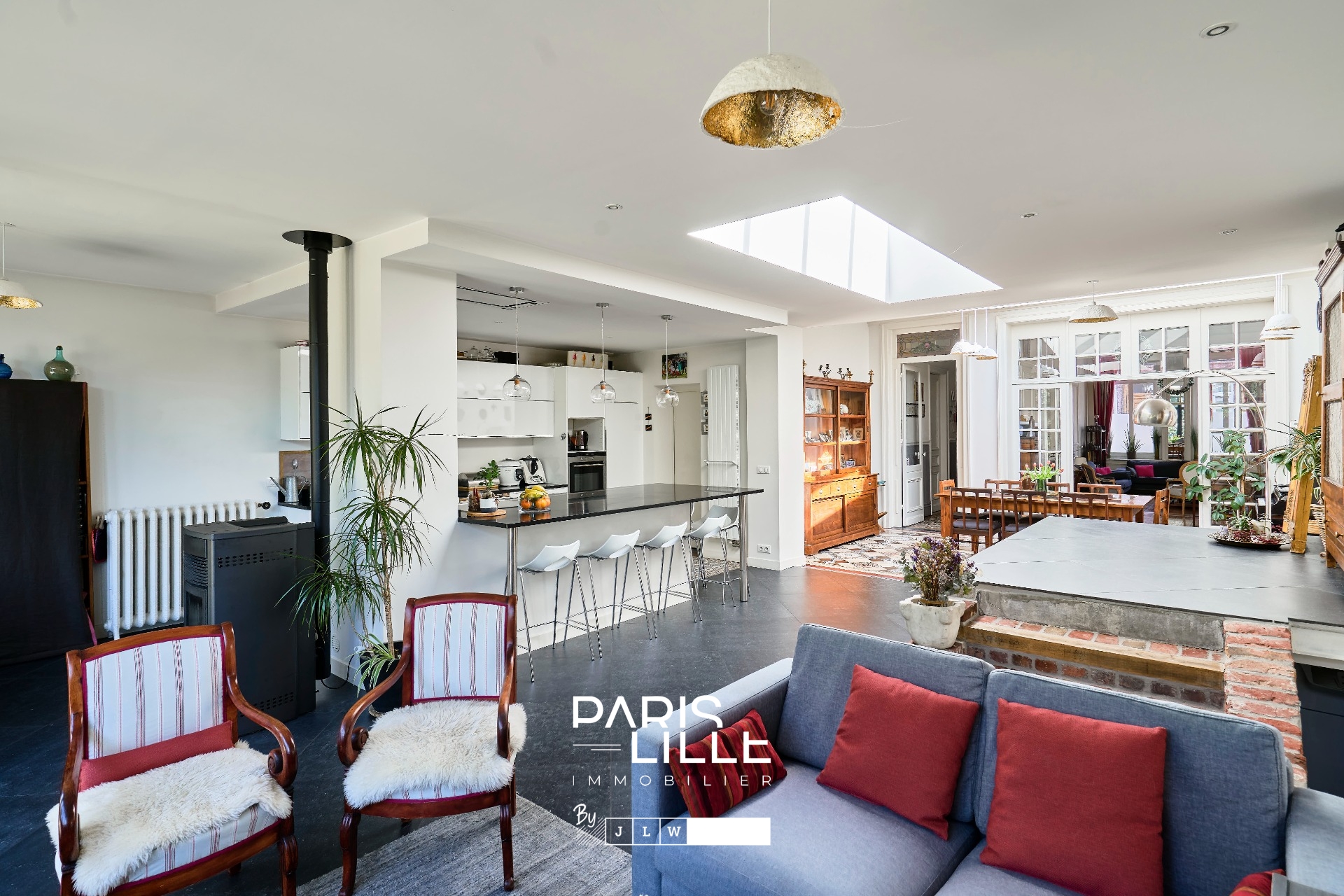Superbe maison de famille avec jardin proche tramway Photo 5 - Paris Lille Immobilier