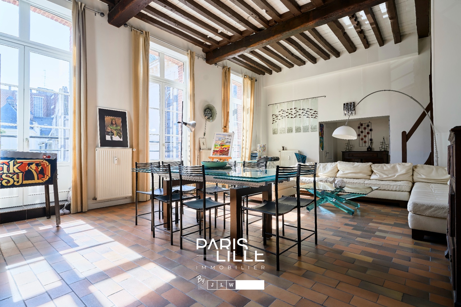 Lille hyper centre   vieux lille t3 duplex Photo 15 - Paris Lille Immobilier