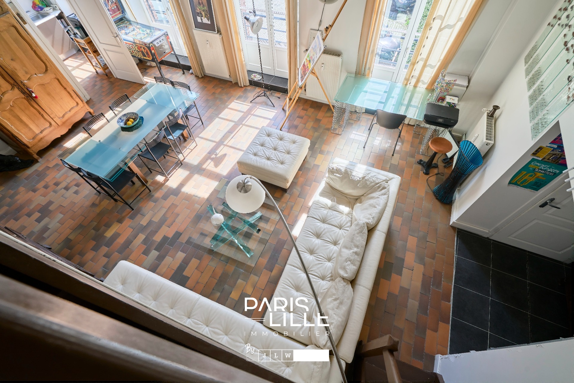 Lille hyper centre   vieux lille t3 duplex Photo 16 - Paris Lille Immobilier