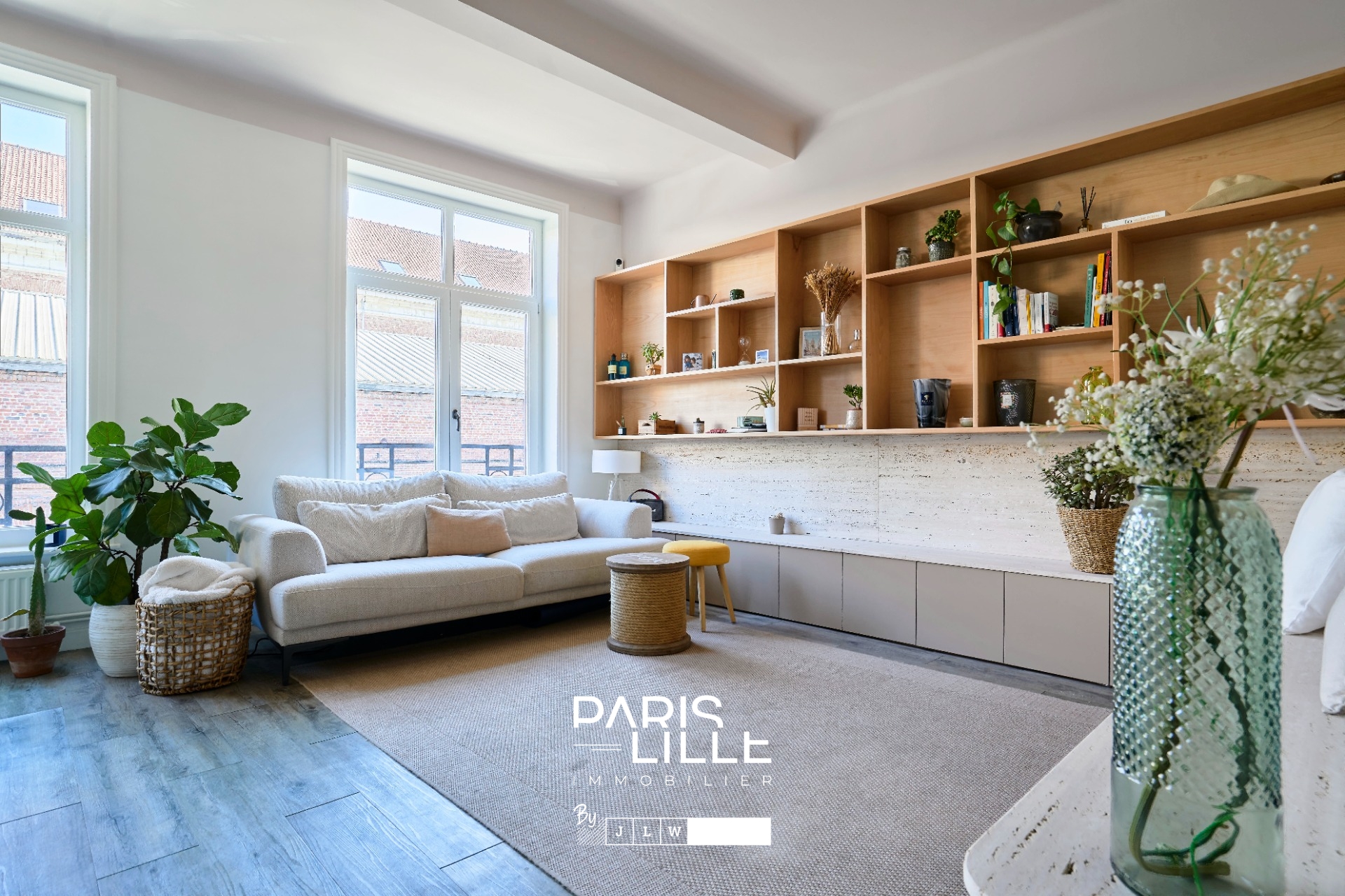 Appartement de charme renove deux chambres  Photo 1 - Paris Lille Immobilier