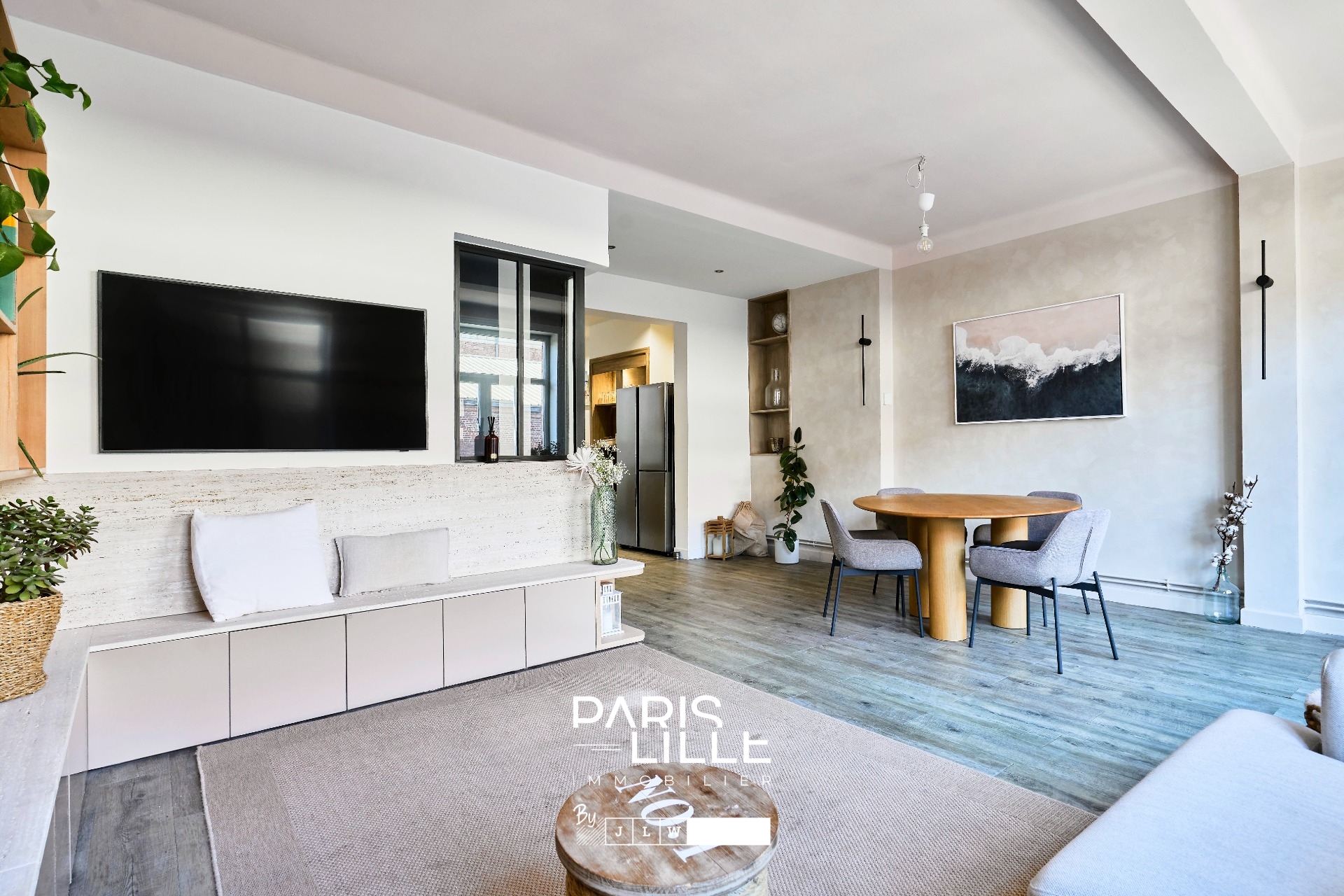 Appartement de charme renove deux chambres  Photo 4 - Paris Lille Immobilier