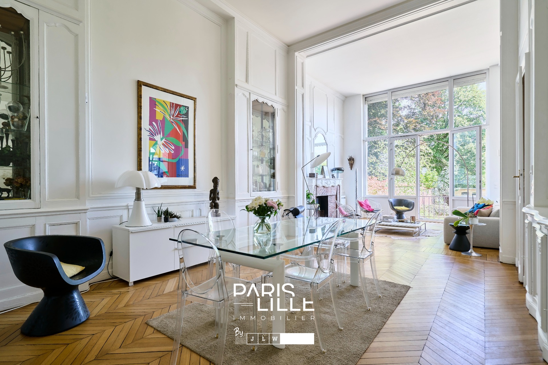 Duplex dans maison bourgeoise proche de barbieux Photo 1 - Paris Lille Immobilier