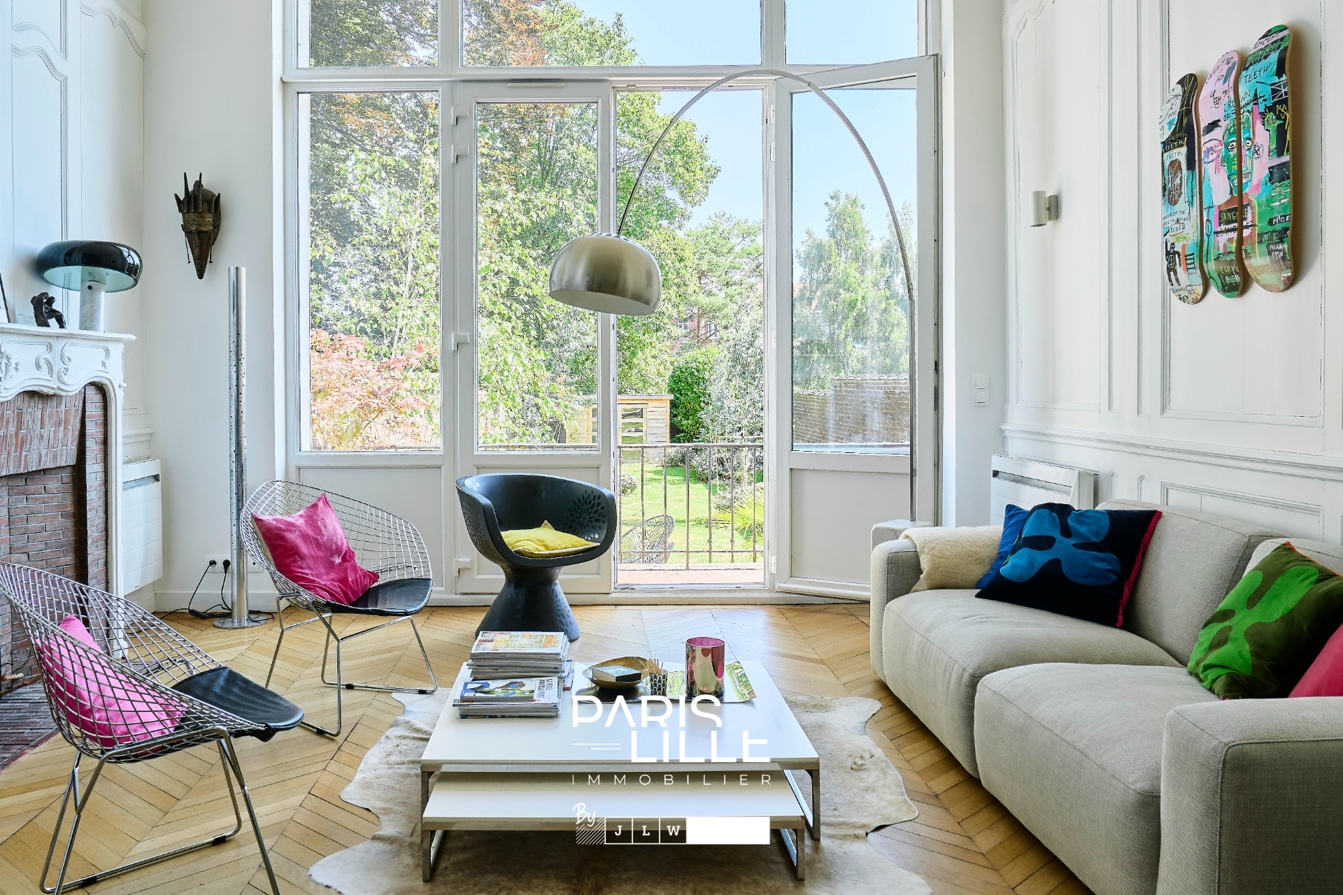 Duplex dans maison bourgeoise proche de barbieux Photo 2 - Paris Lille Immobilier