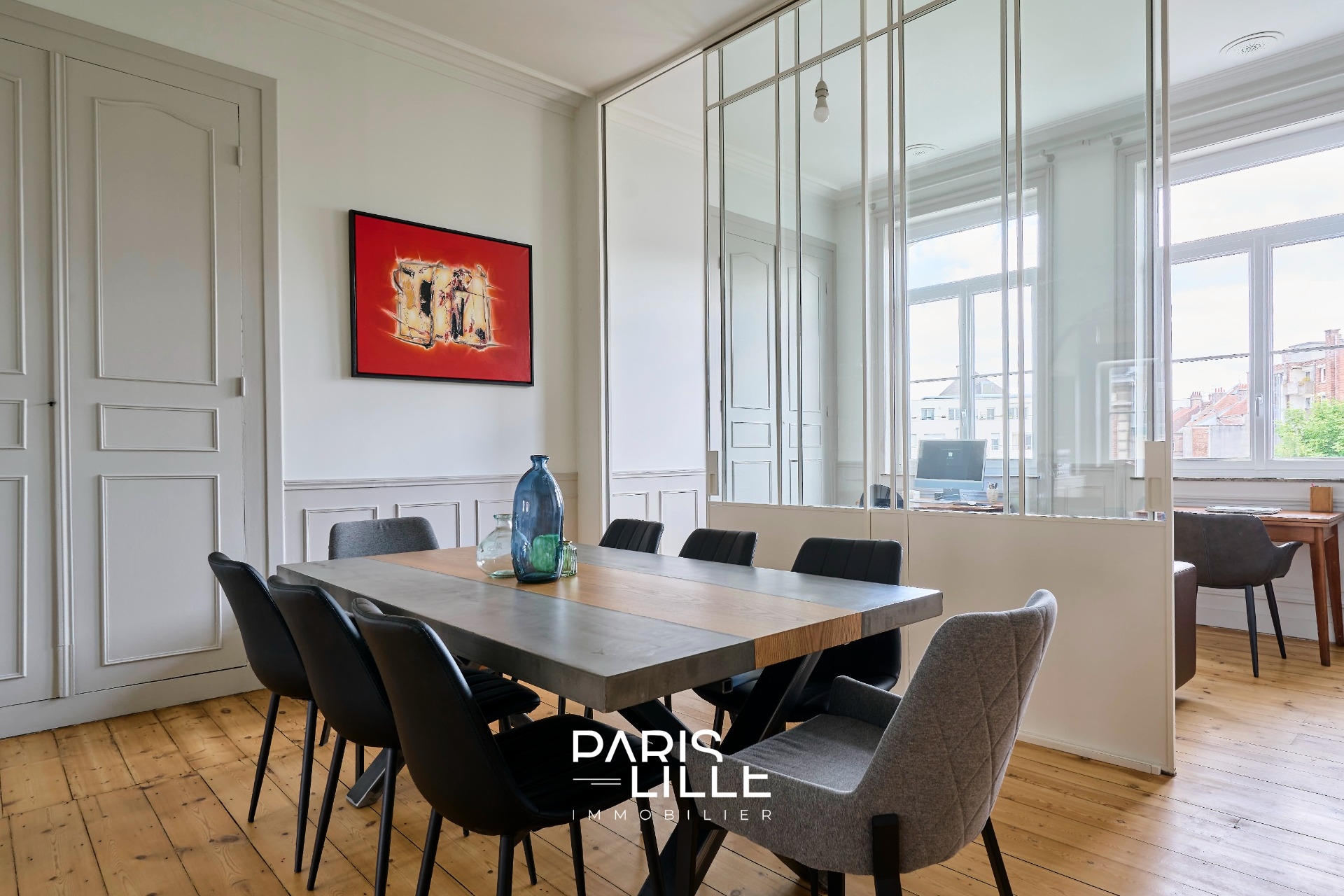 Lille sebastopol appartement 113m art deco Photo 14 - Paris Lille Immobilier