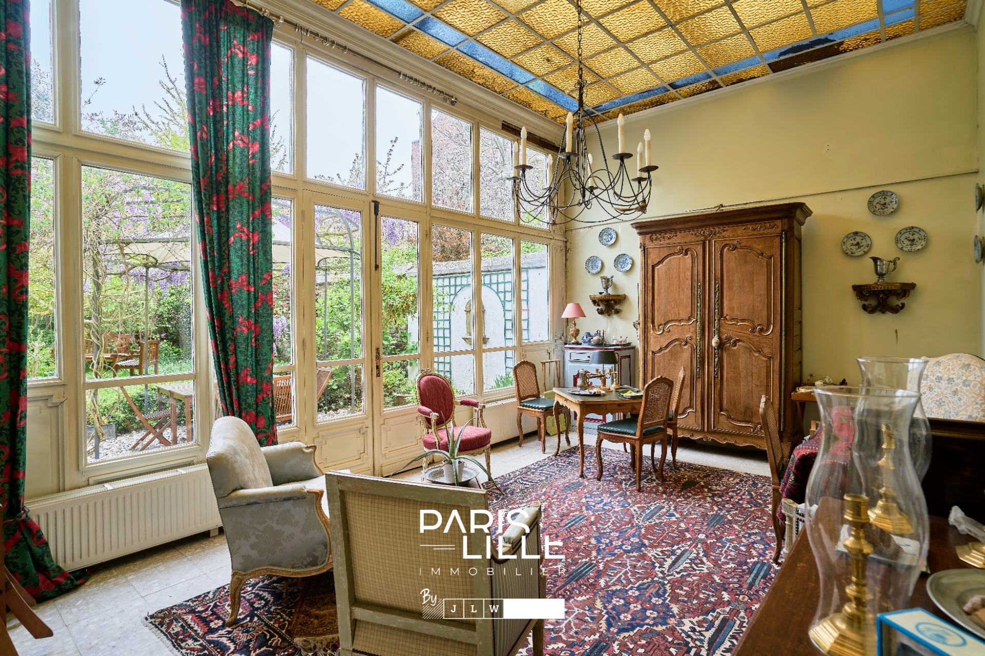 Lille saint michel  maison de famille  beau jardin arbore Photo 3 - Paris Lille Immobilier