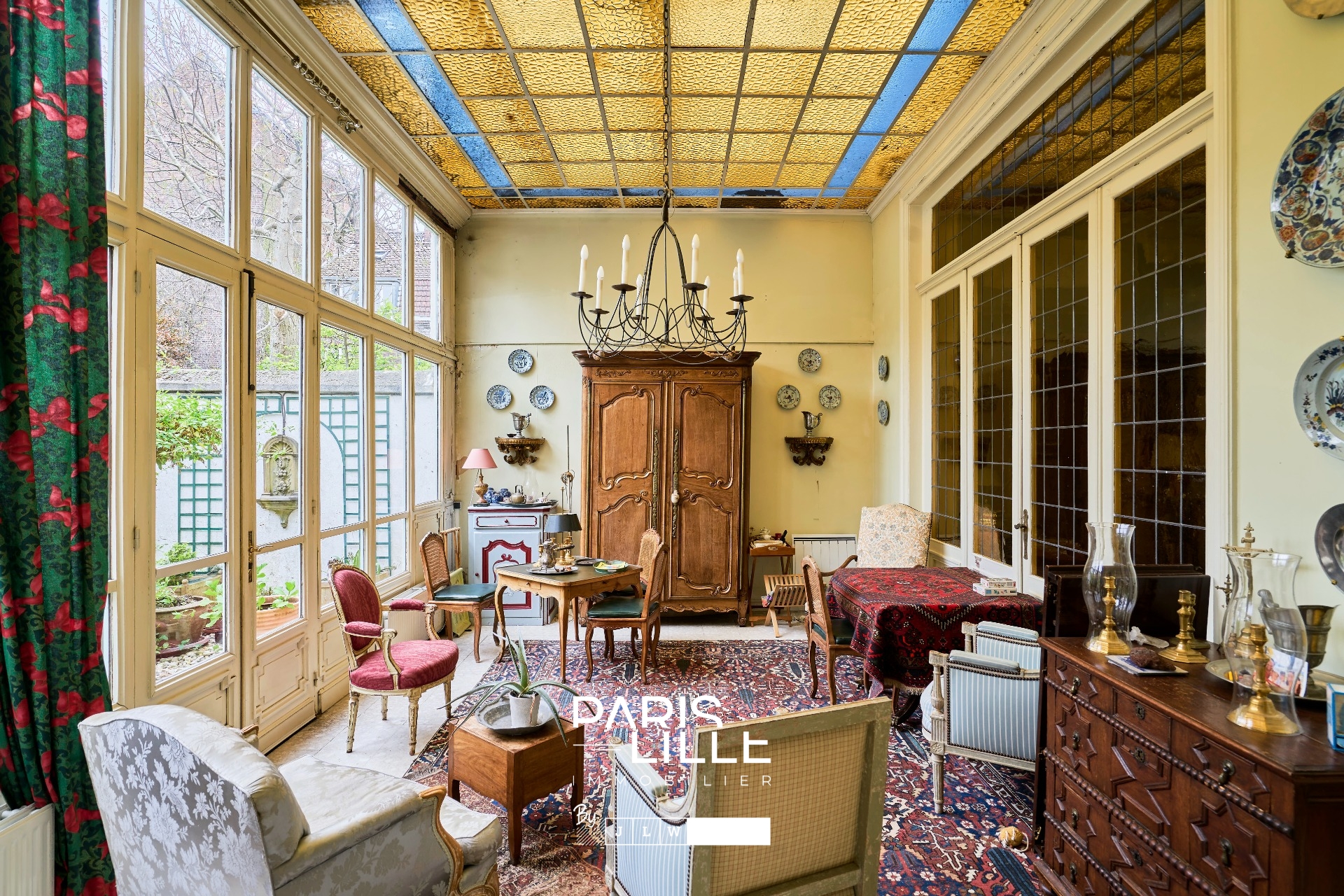 Lille saint michel  maison de famille  beau jardin arbore Photo 10 - Paris Lille Immobilier