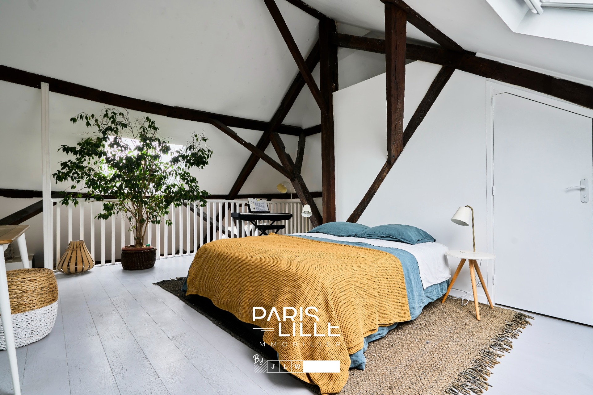 Appartement dernier etage deux chambres possibilite garage Photo 2 - Paris Lille Immobilier