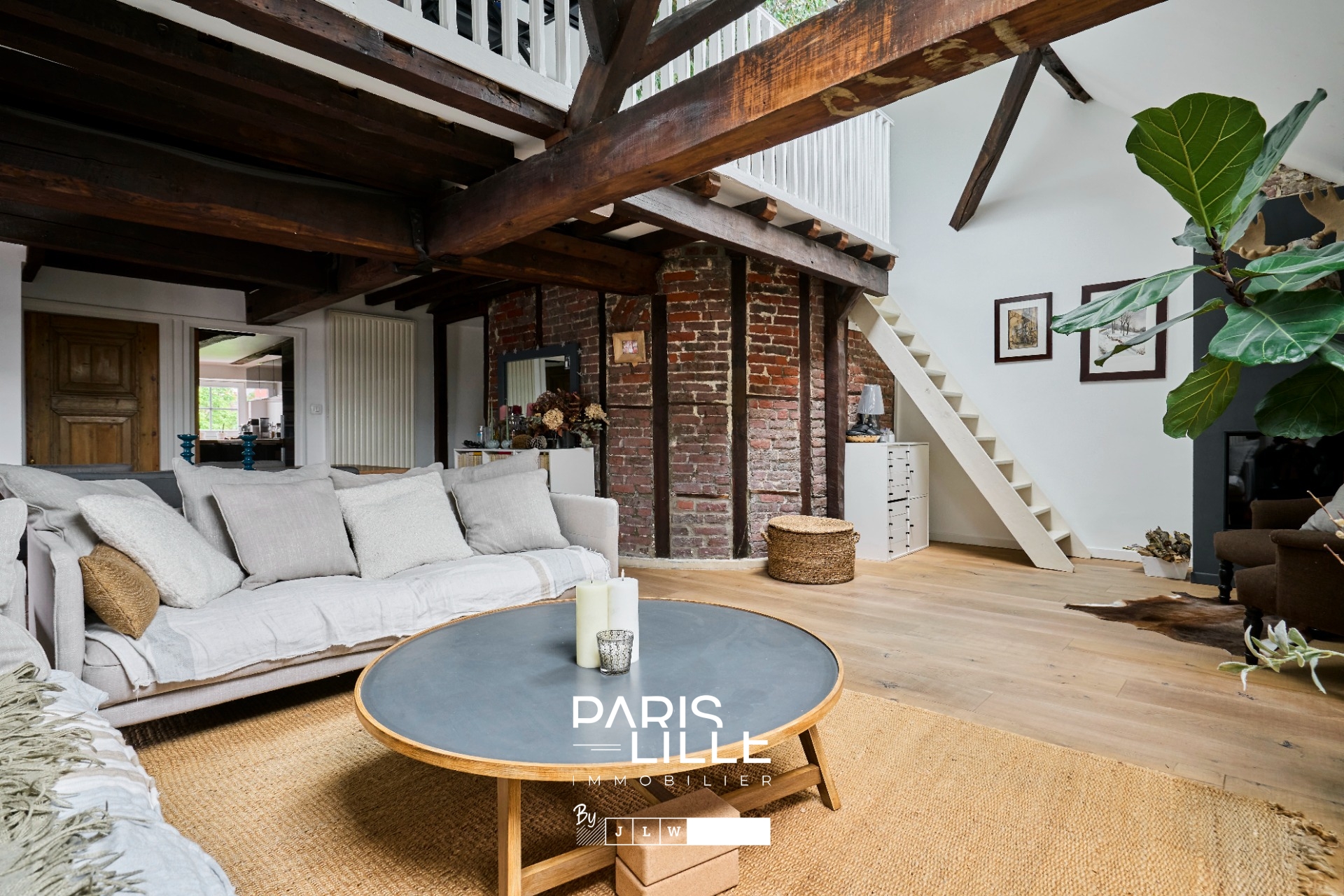 Appartement dernier etage deux chambres et garage  Photo 3 - Paris Lille Immobilier