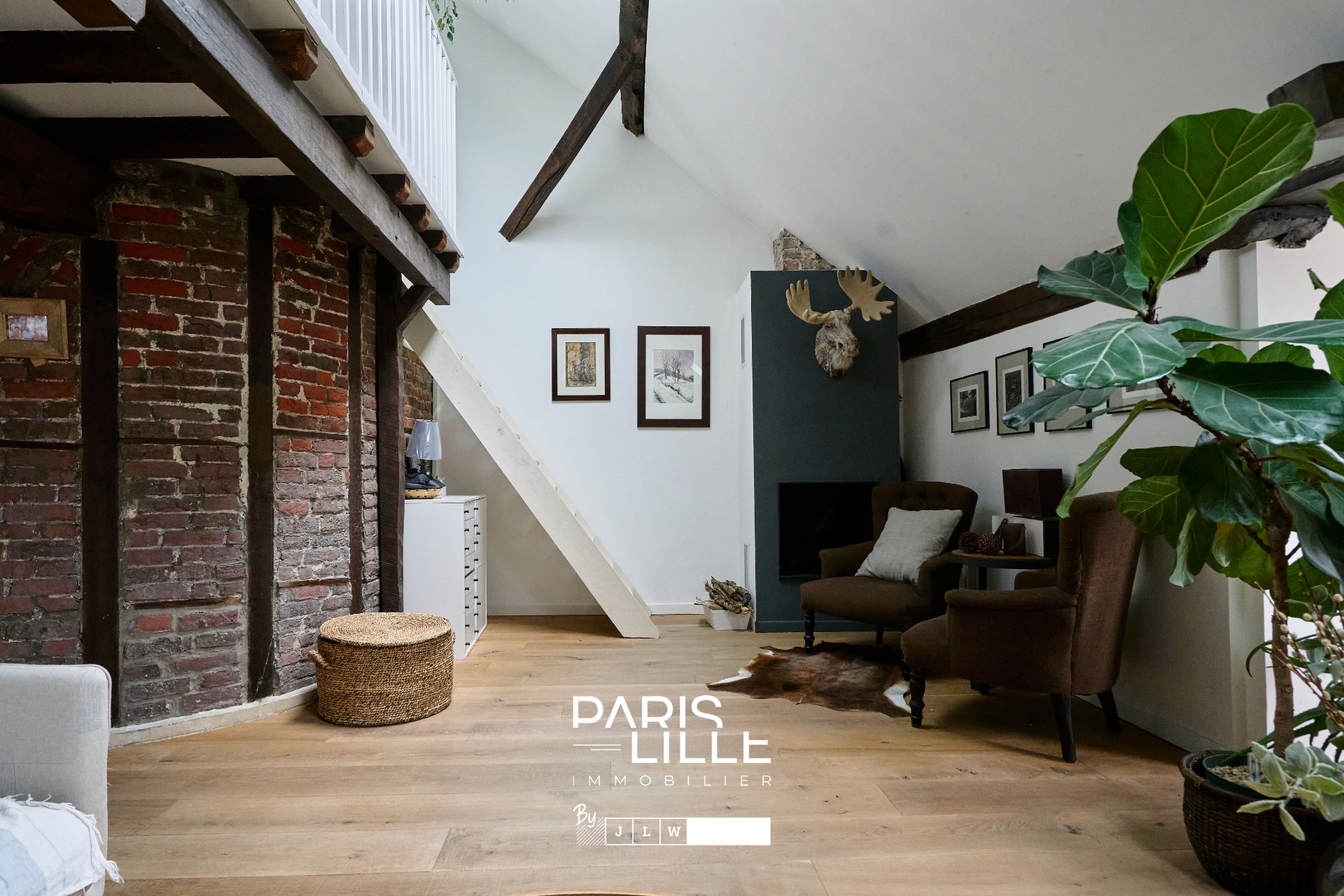 Appartement dernier etage deux chambres possibilite garage Photo 3 - Paris Lille Immobilier