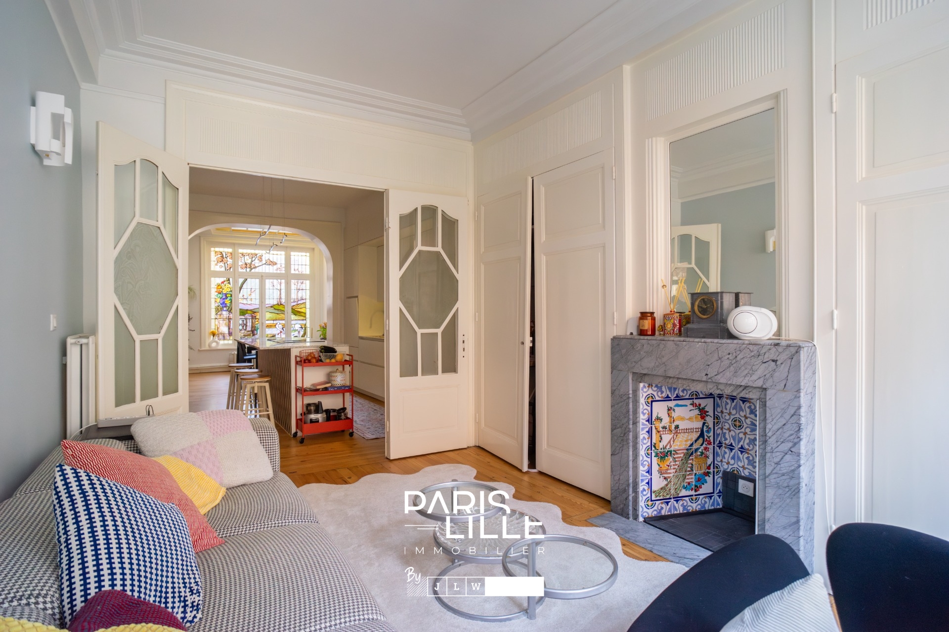 Lille hyper centre appartement art deco entierement renove Photo 3 - Paris Lille Immobilier