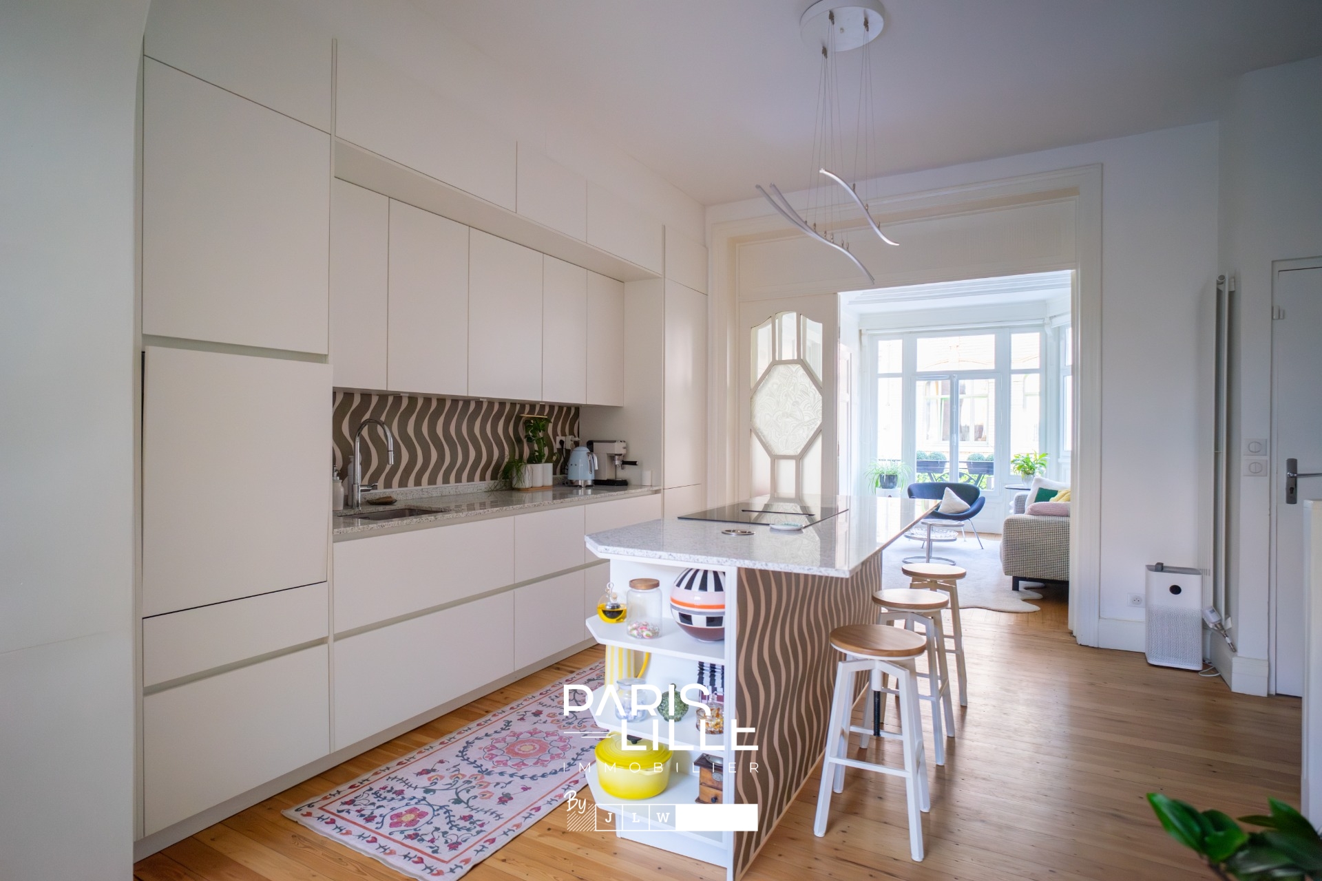 Lille hyper centre appartement art deco entierement renove Photo 7 - Paris Lille Immobilier
