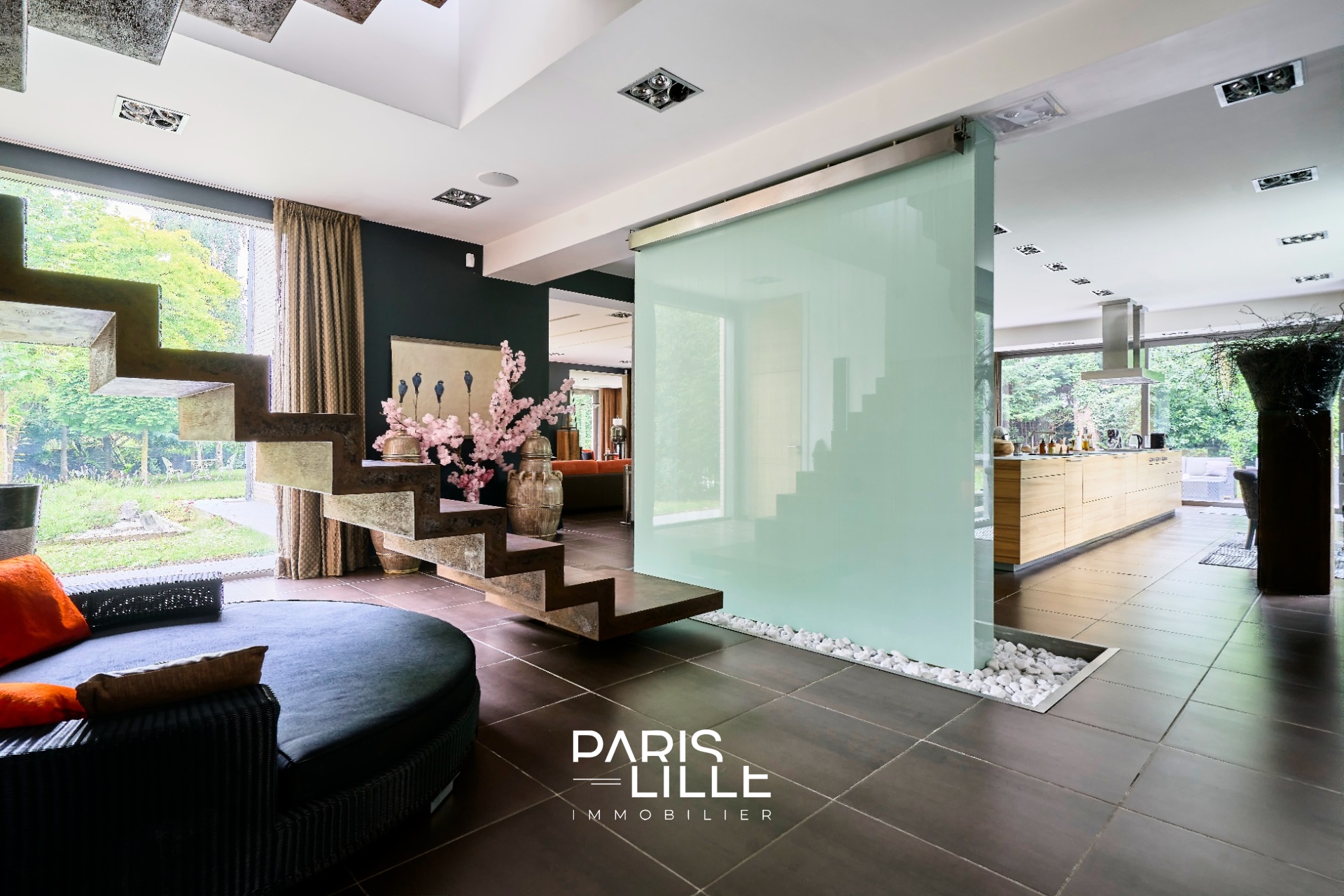 Rare villa d architecte sur plus de 2000 m2  Photo 4 - Paris Lille Immobilier