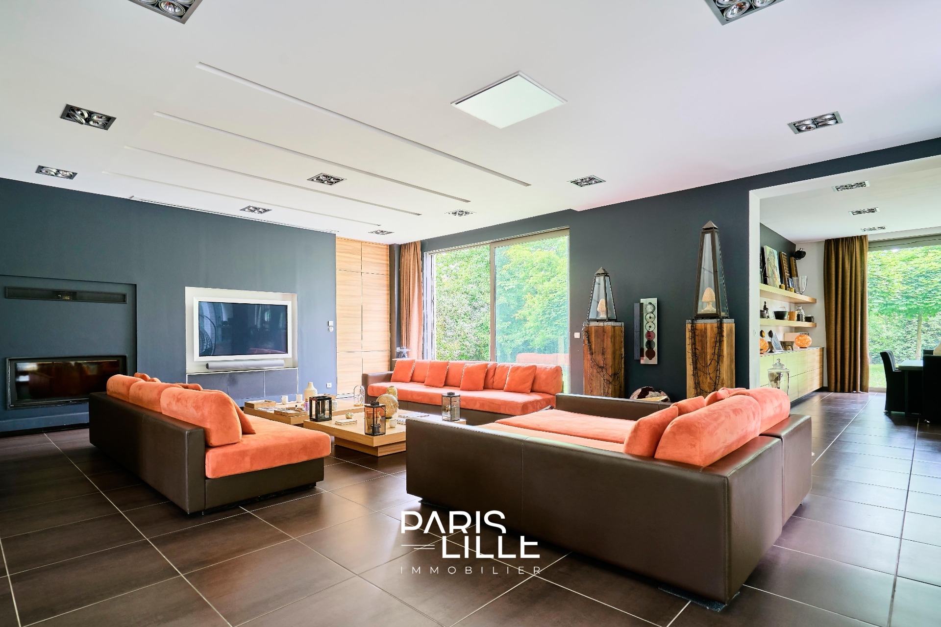 Rare villa d architecte sur plus de 2000 m2 Photo 7 - Paris Lille Immobilier Rare villa d architecte sur plus de 2000 m2 Photo 7 - Paris Lille Immobilier