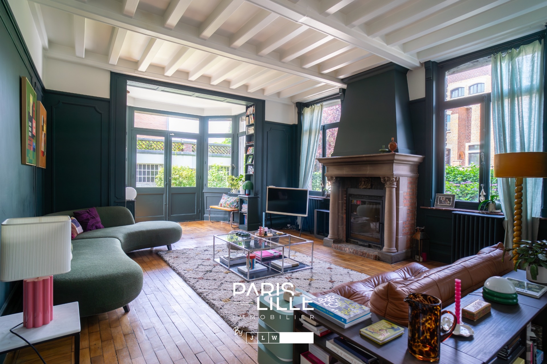 Demeure de famille anglo normande avec cachet preserve Photo 3 - Paris Lille Immobilier