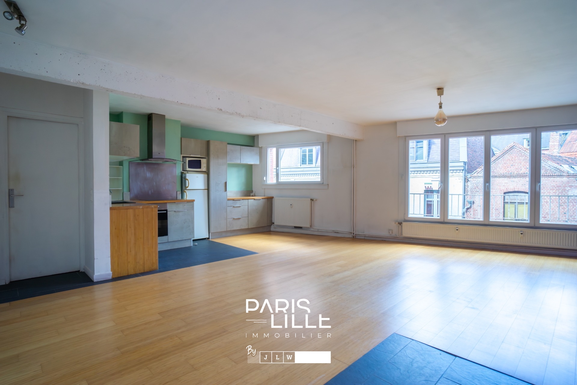 Quai du wault appartement t3 de 74m2 Photo 2 - Paris Lille Immobilier