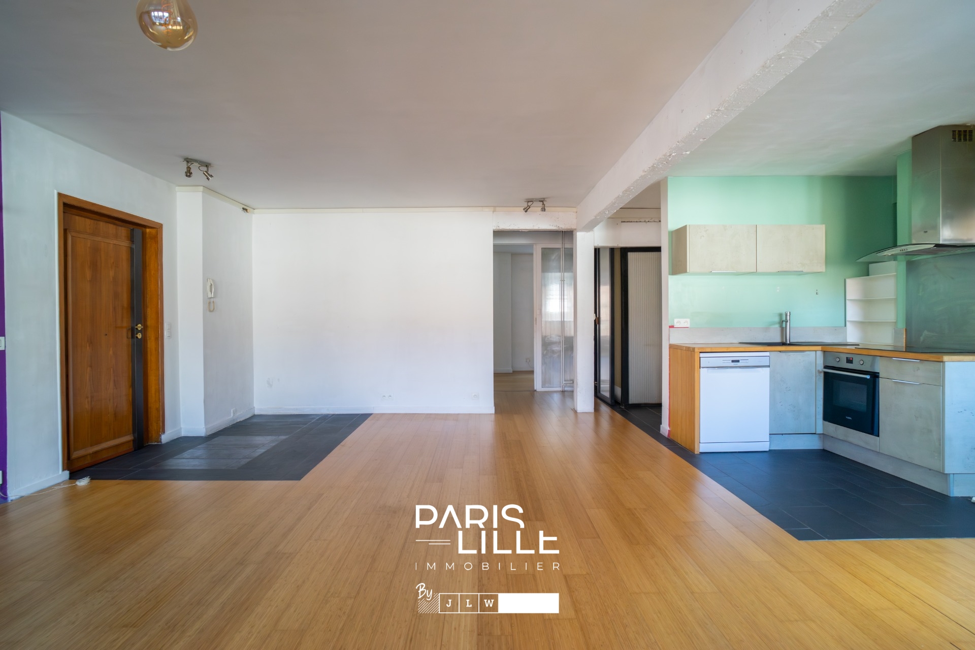 Quai du wault appartement t3 de 74m2 Photo 2 - Paris Lille Immobilier