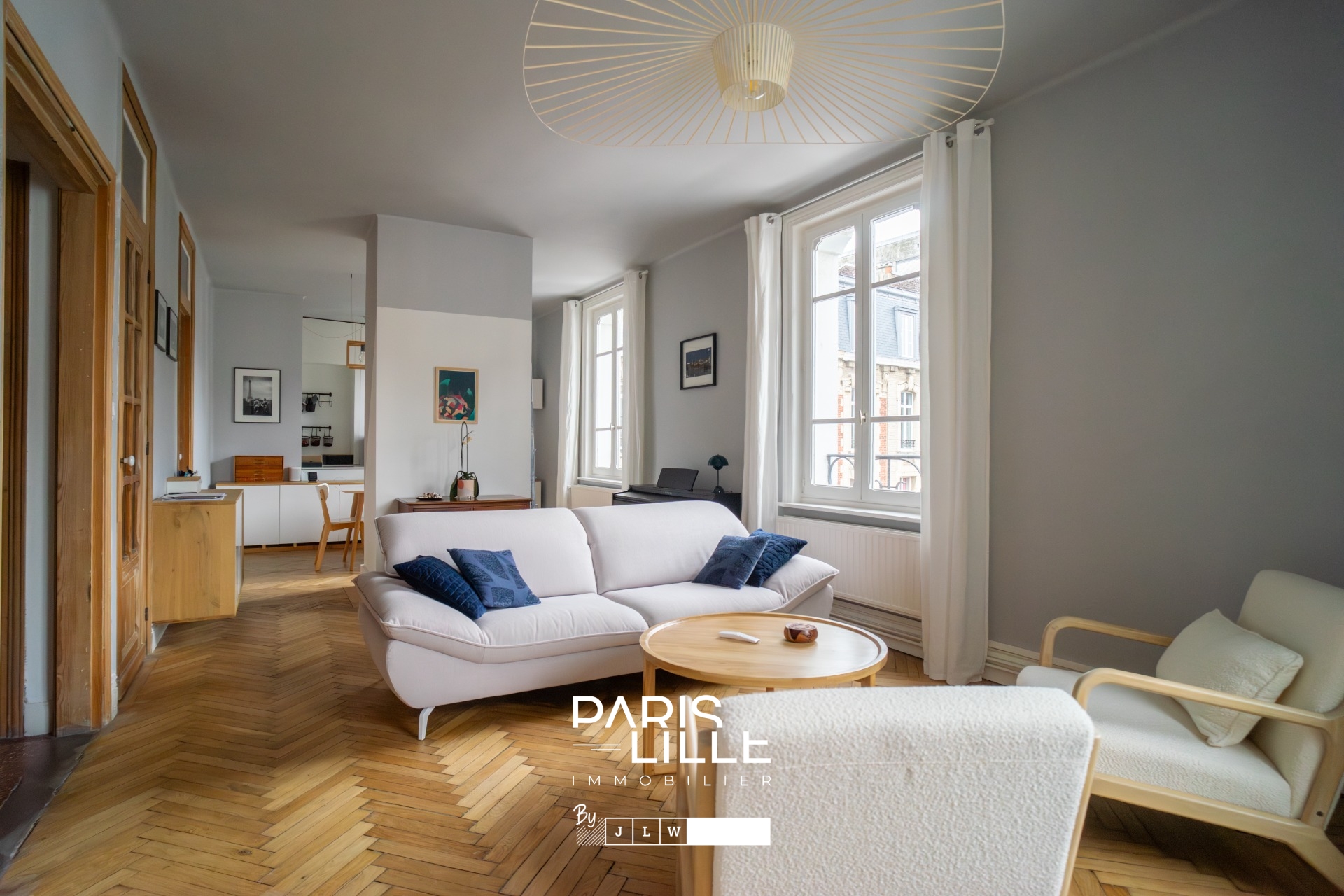 A vendre superbe appartement t3 de 78 m  lille Photo 2 - Paris Lille Immobilier