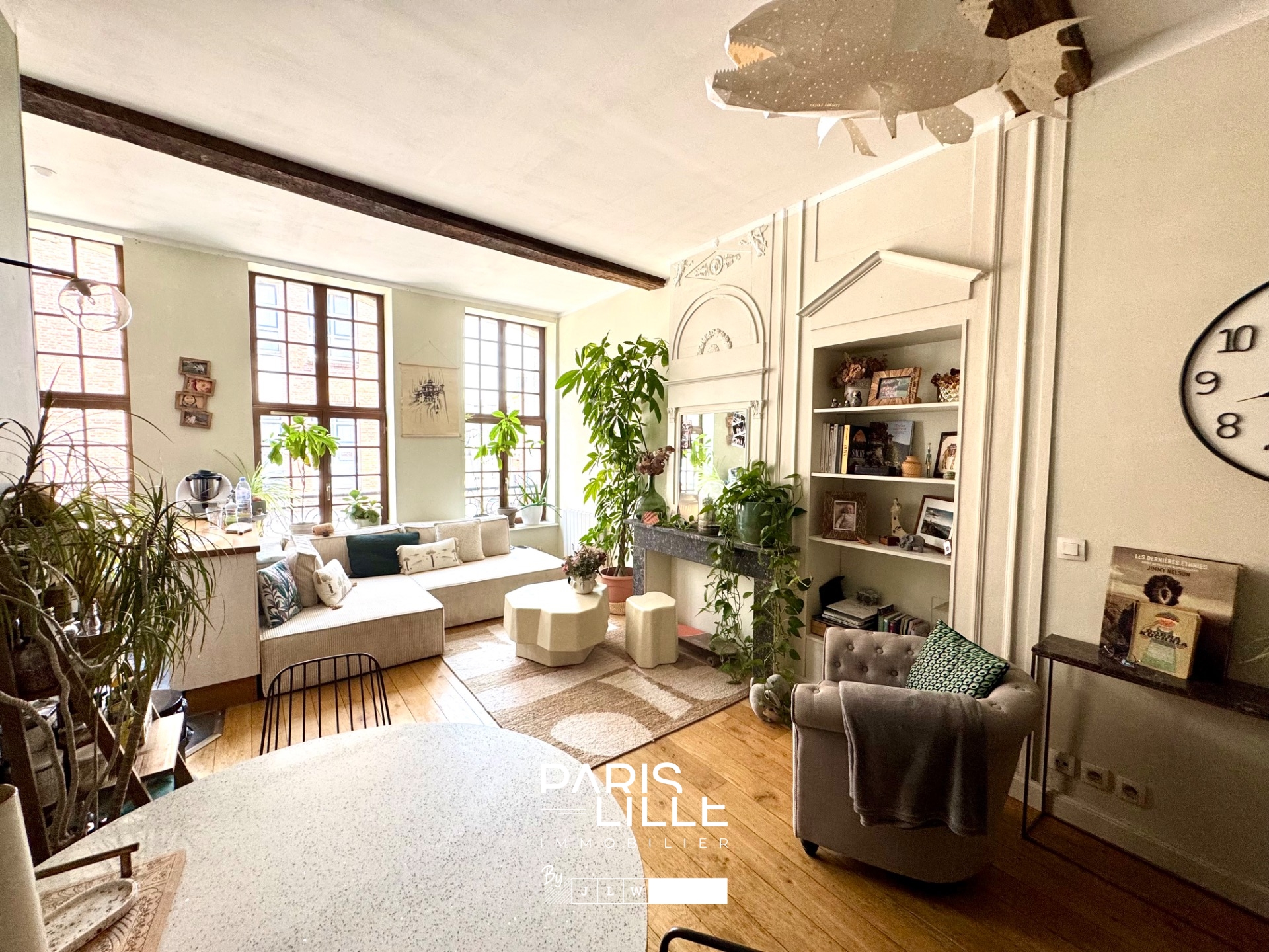 Vieux lille grande terrasse et cachet de l ancien Photo 1 - Paris Lille Immobilier