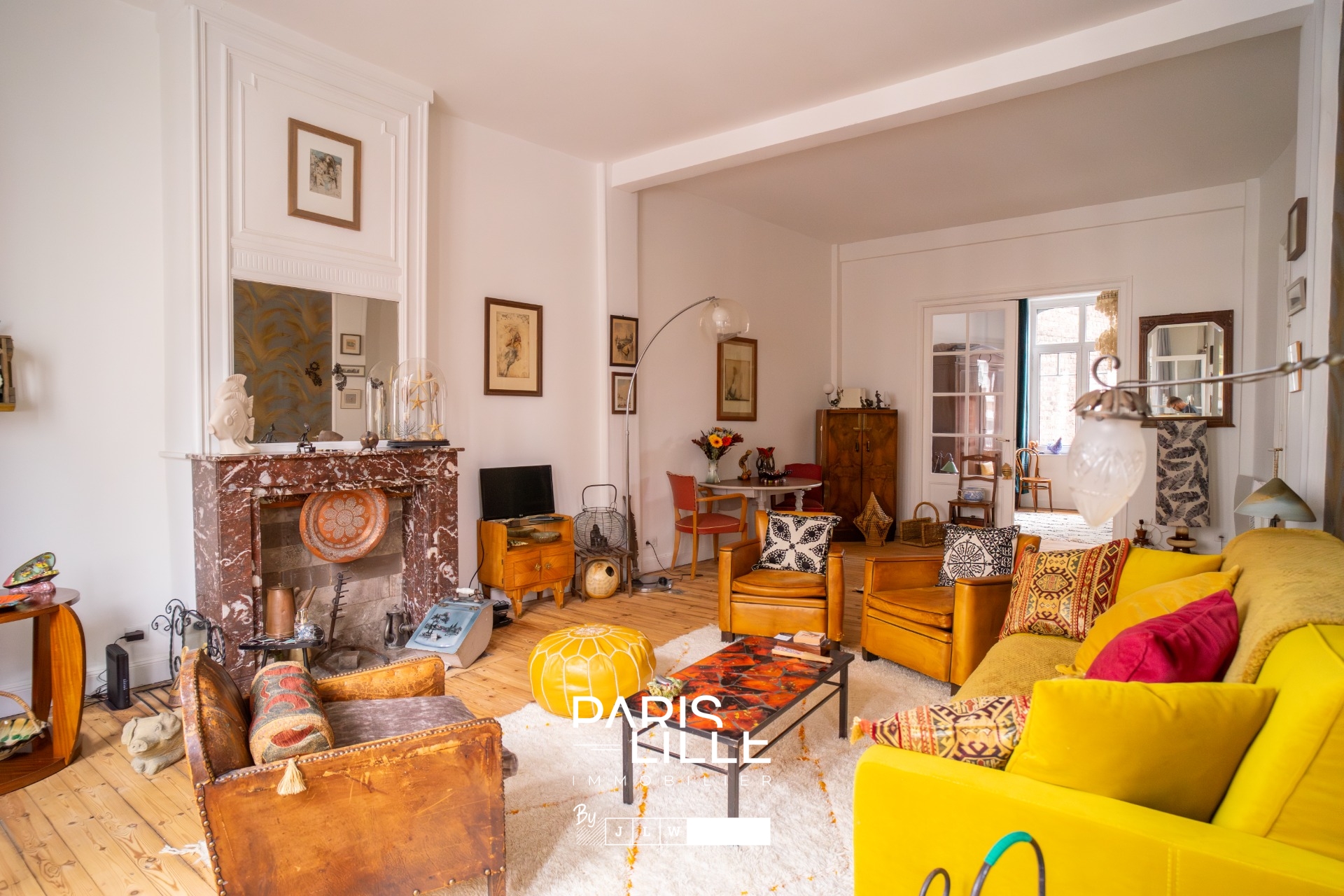Lille hyper centre appartement de 83m renove Photo 2 - Paris Lille Immobilier
